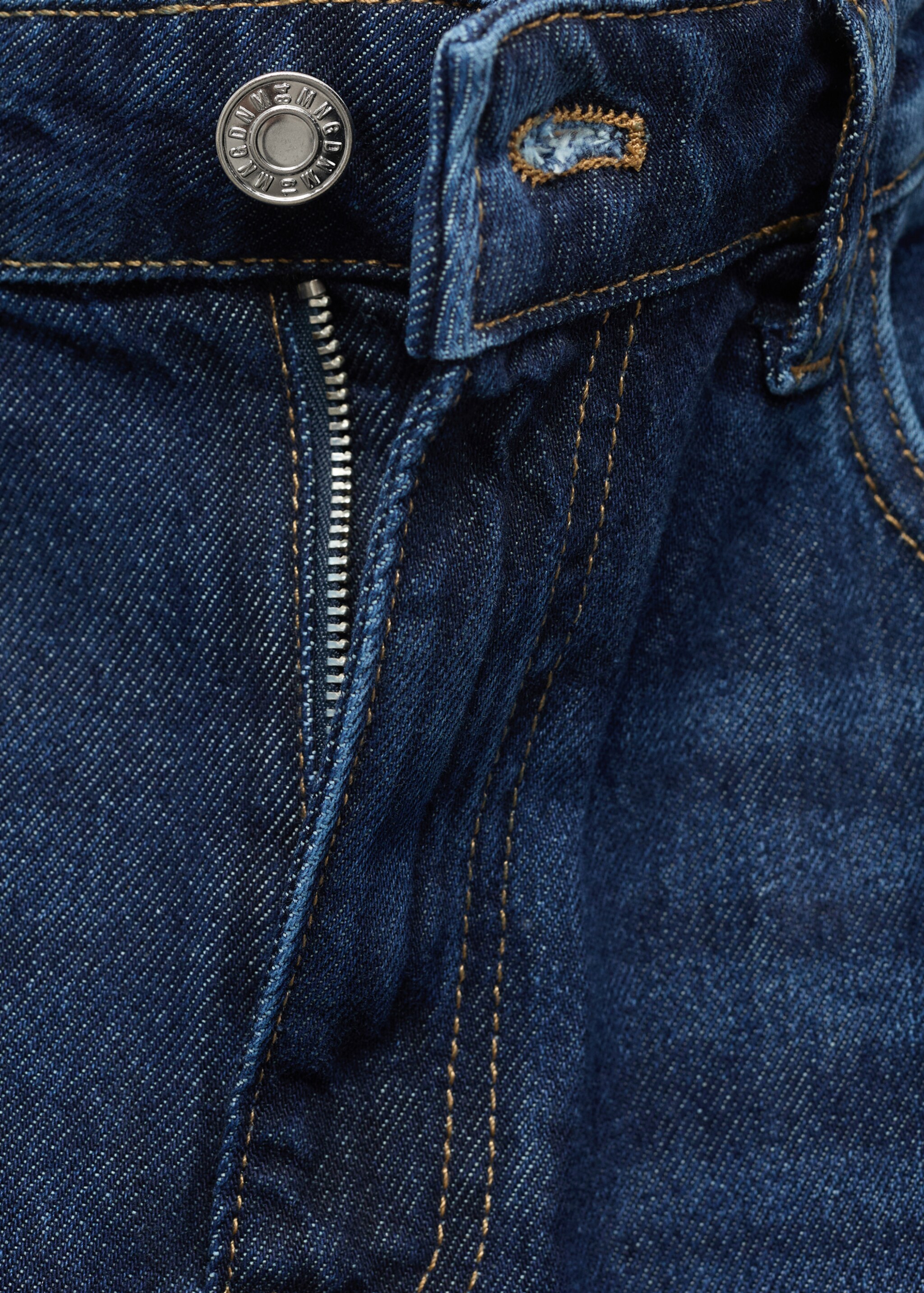 Danila High-Waist Wide-Leg Jeans - Detail des Artikels 8, Dunkelblau. Ref: 87000258-00.