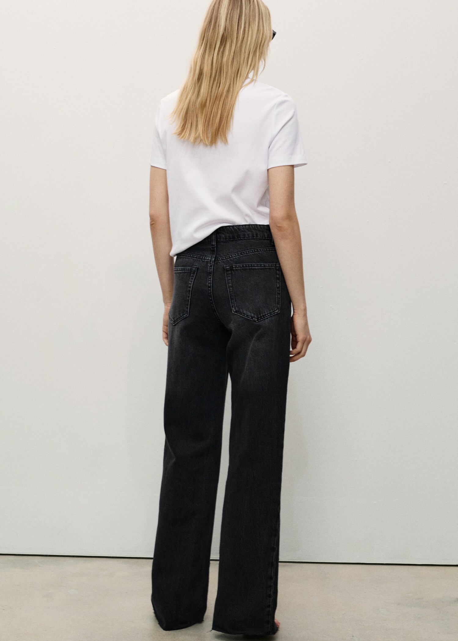Danila high-waisted wide-leg jeans - Reverse of the article
