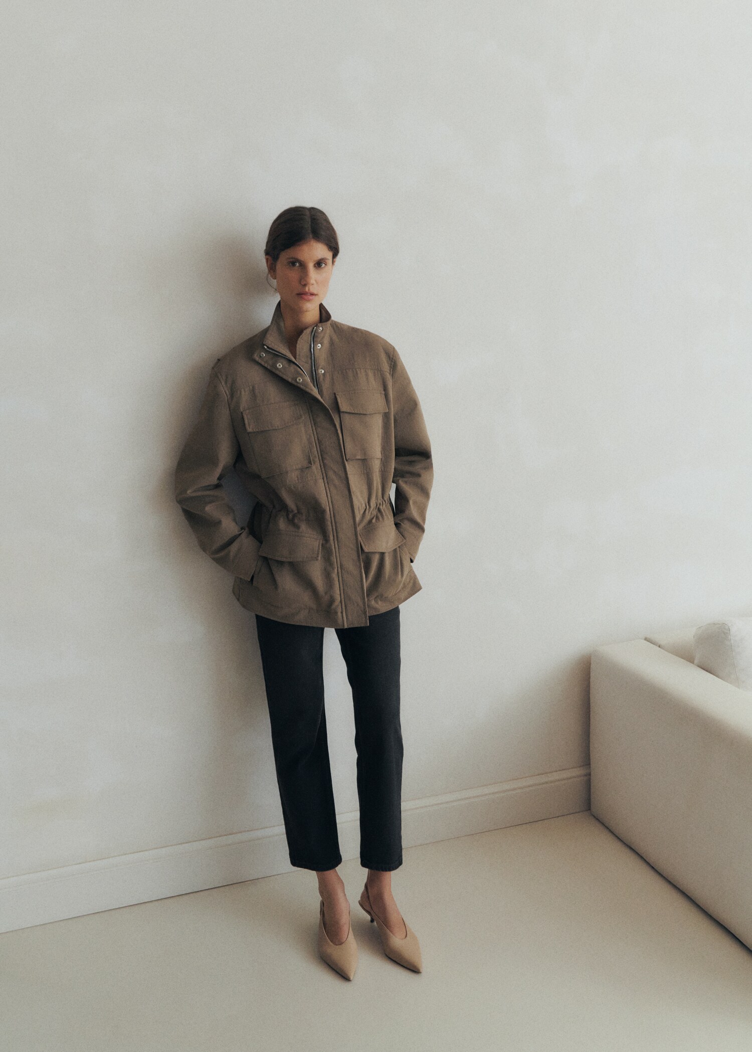 Maternity Straight Jeans - Details of the article 6