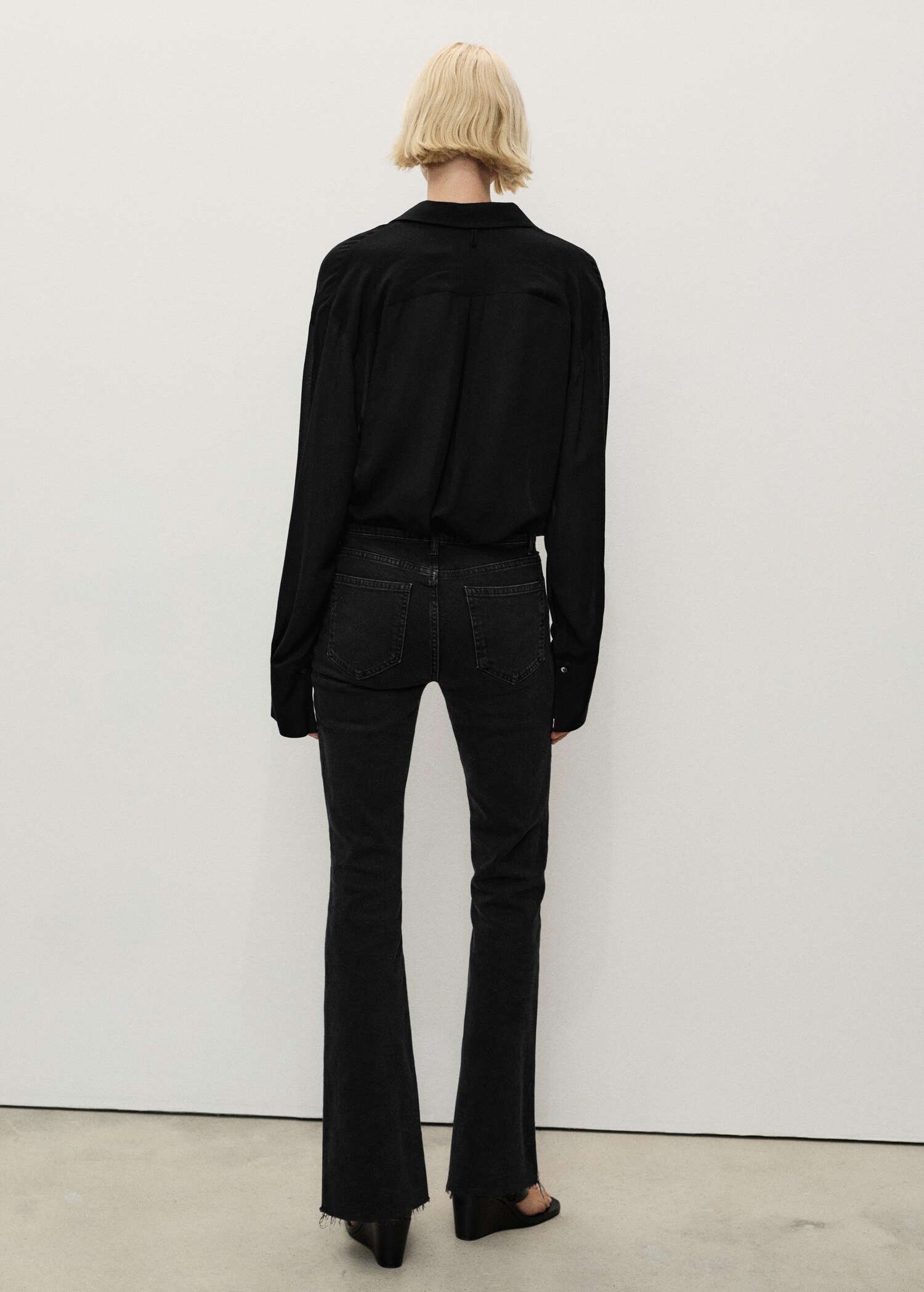 Jean Fiona flare taille normale - Verso de l’article