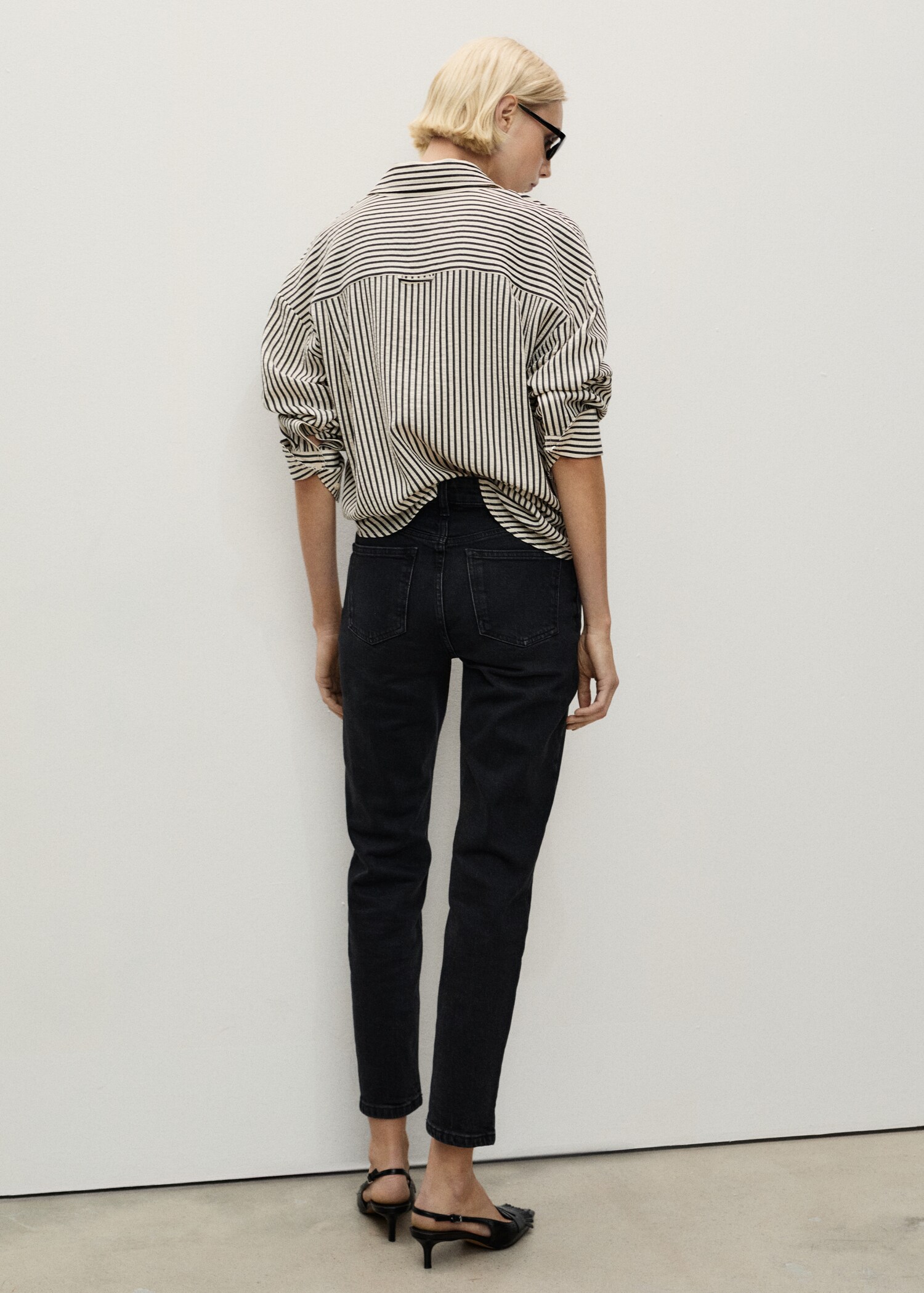 Newmom comfort high-rise jeans - Reverse of the article