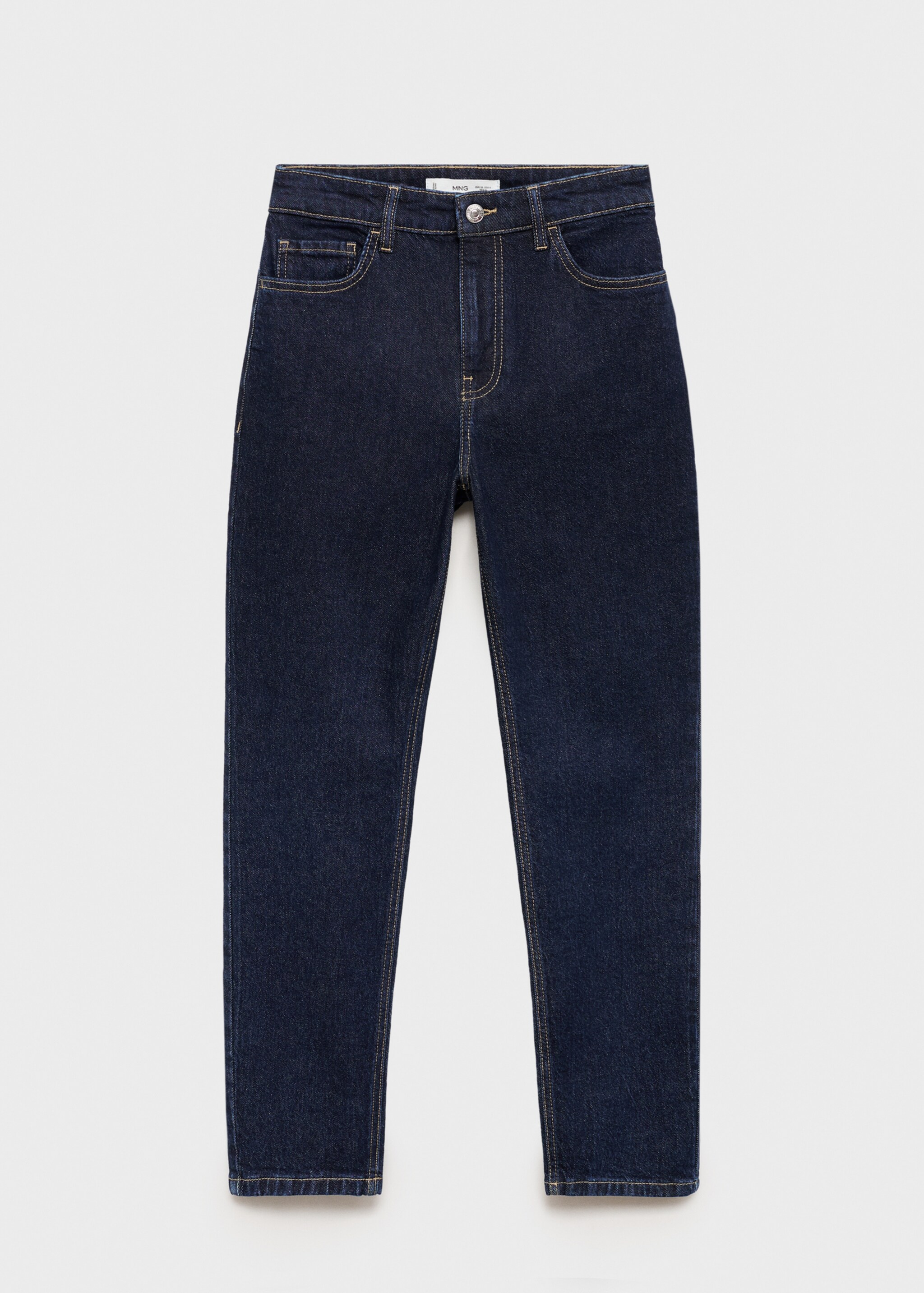 Newmom comfort high-rise jeans - Article without model, Open Blue. Ref: 87000291-00.