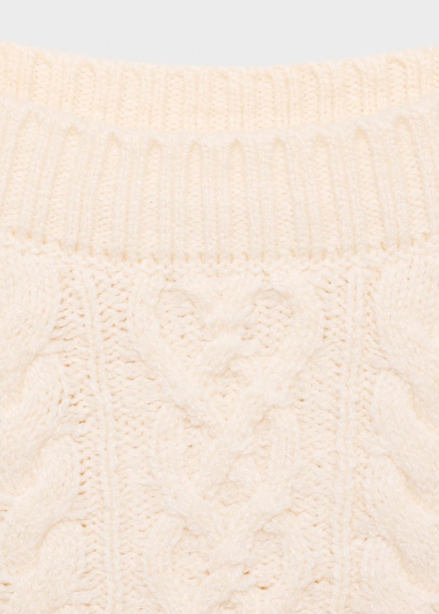 Pull-over manches cloche maille torsadée - Détail de l'article 8