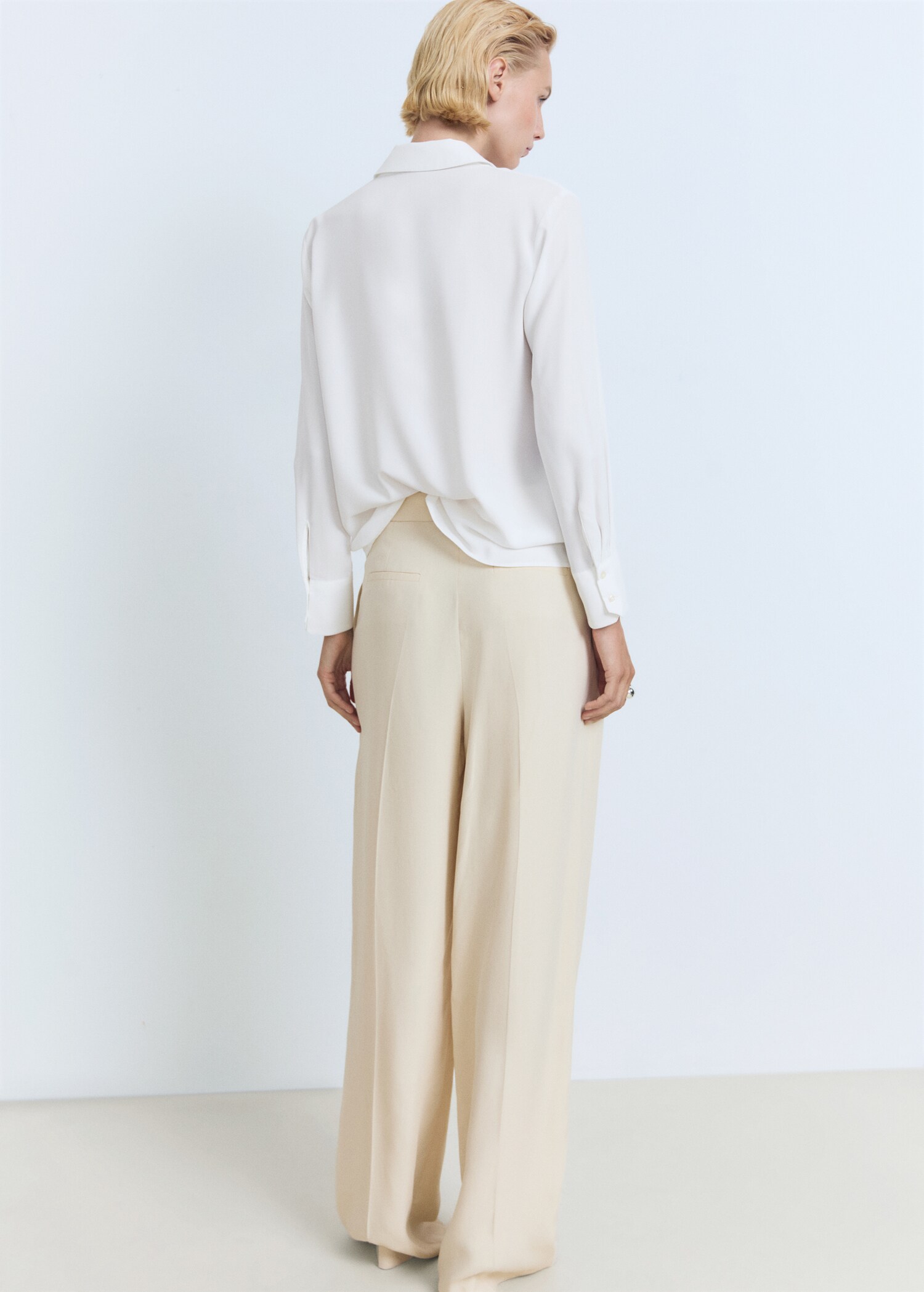 Chemise fluide manches longues - Verso de l’article