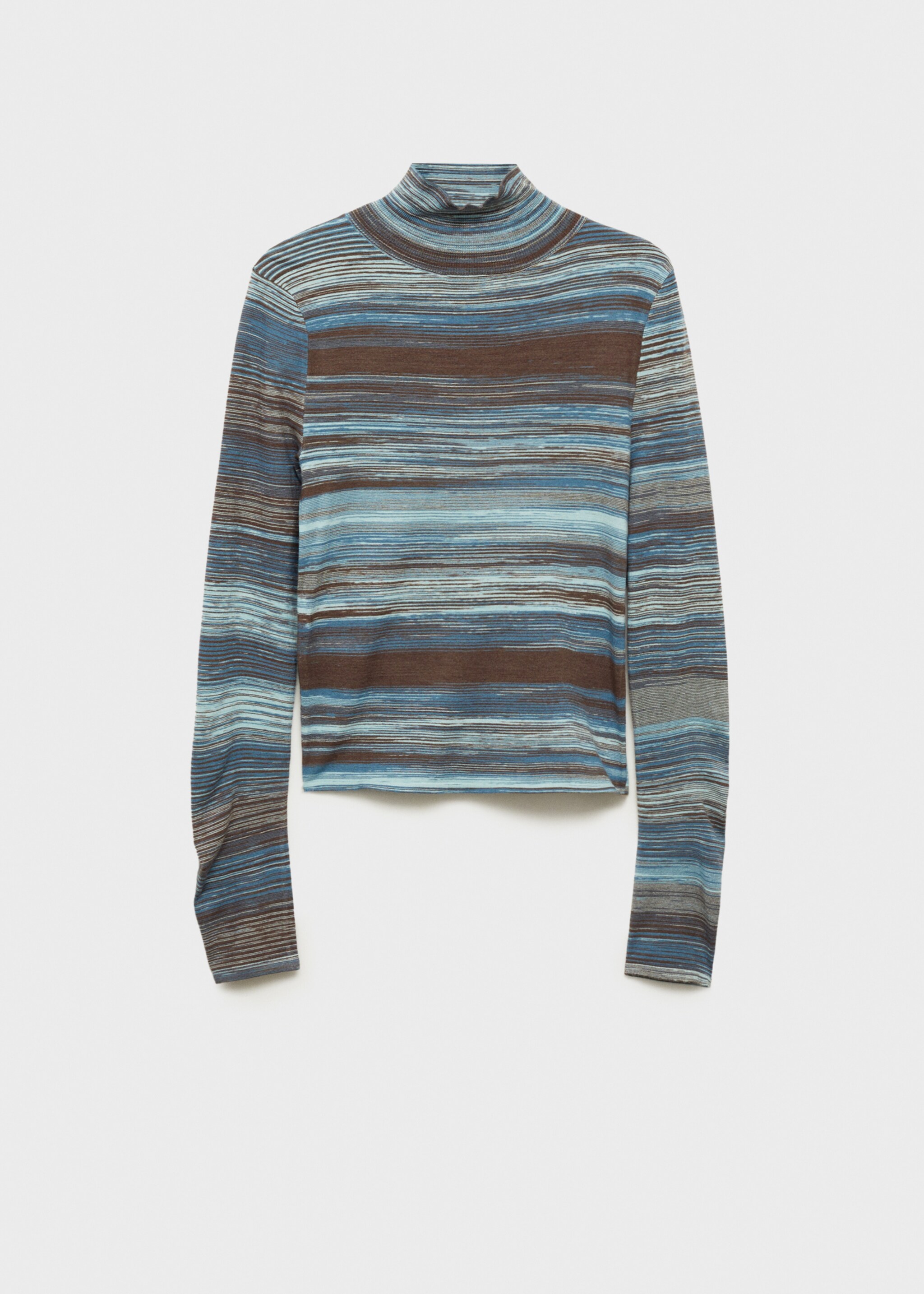 Jersei ratlles coll dret - Article sense model, Blau. Ref: 87000360-00.