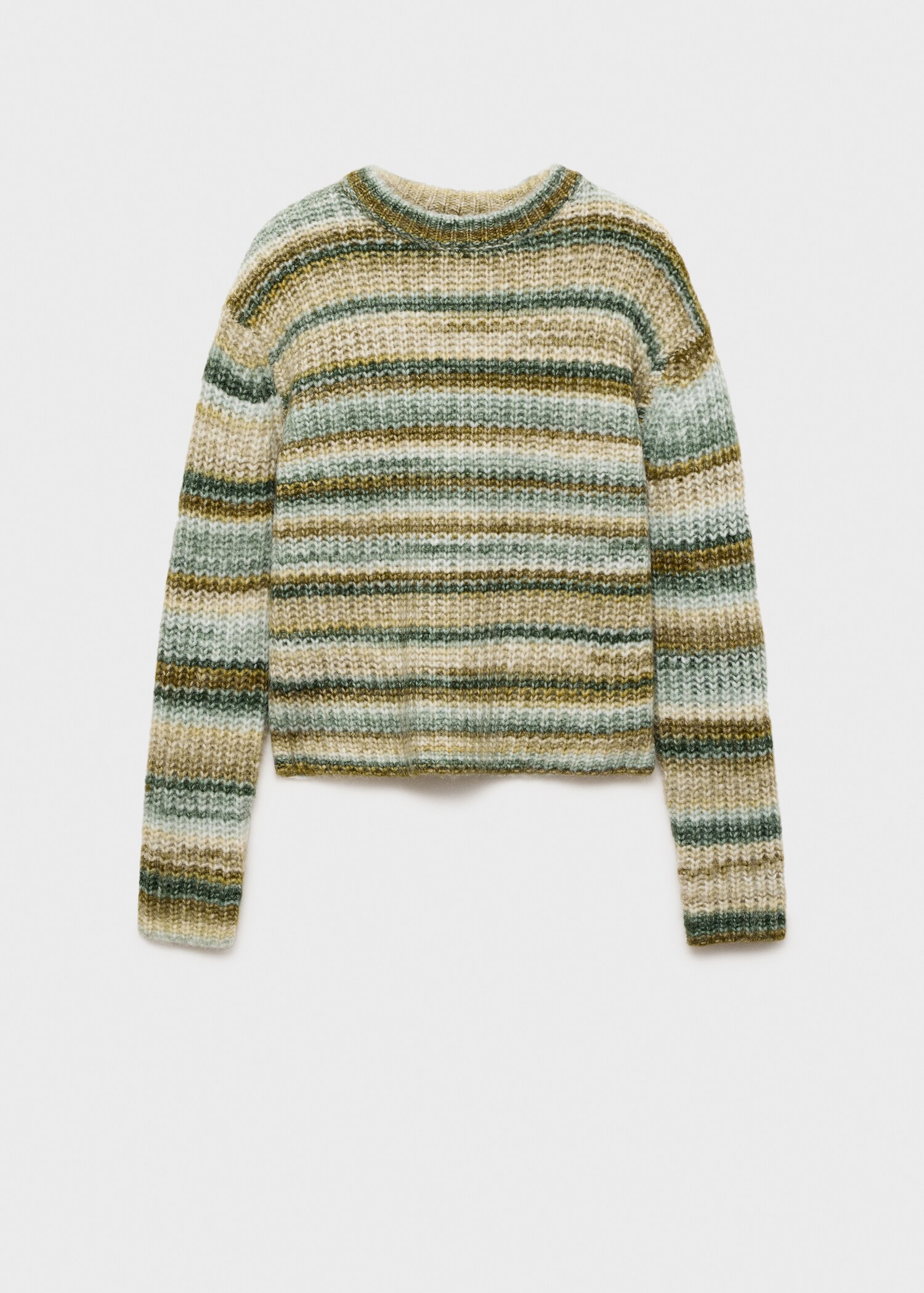 Jersey rayas cuello redondo - Artículo sin modelo