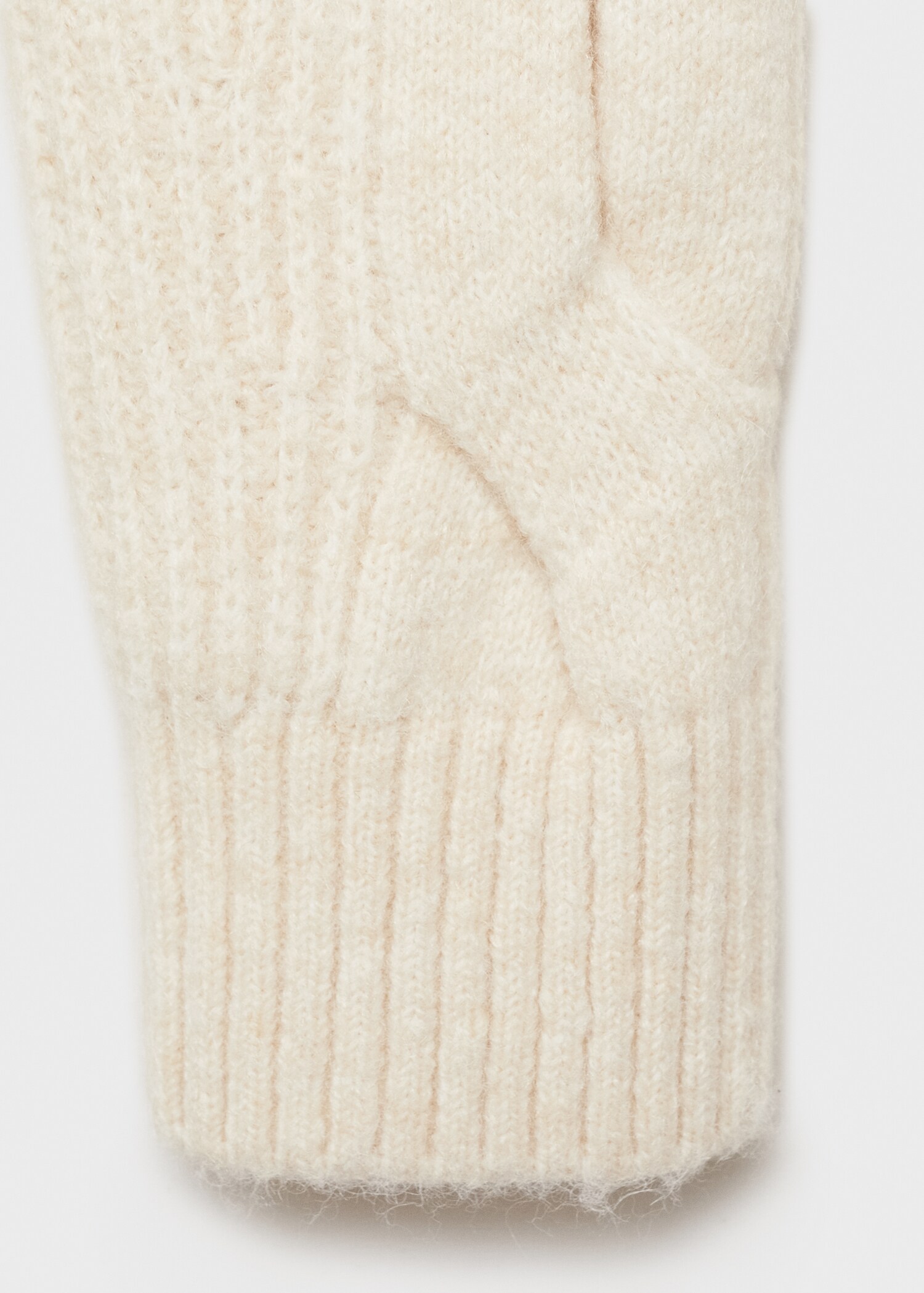 V-neck braided sweater - Details of the article 0