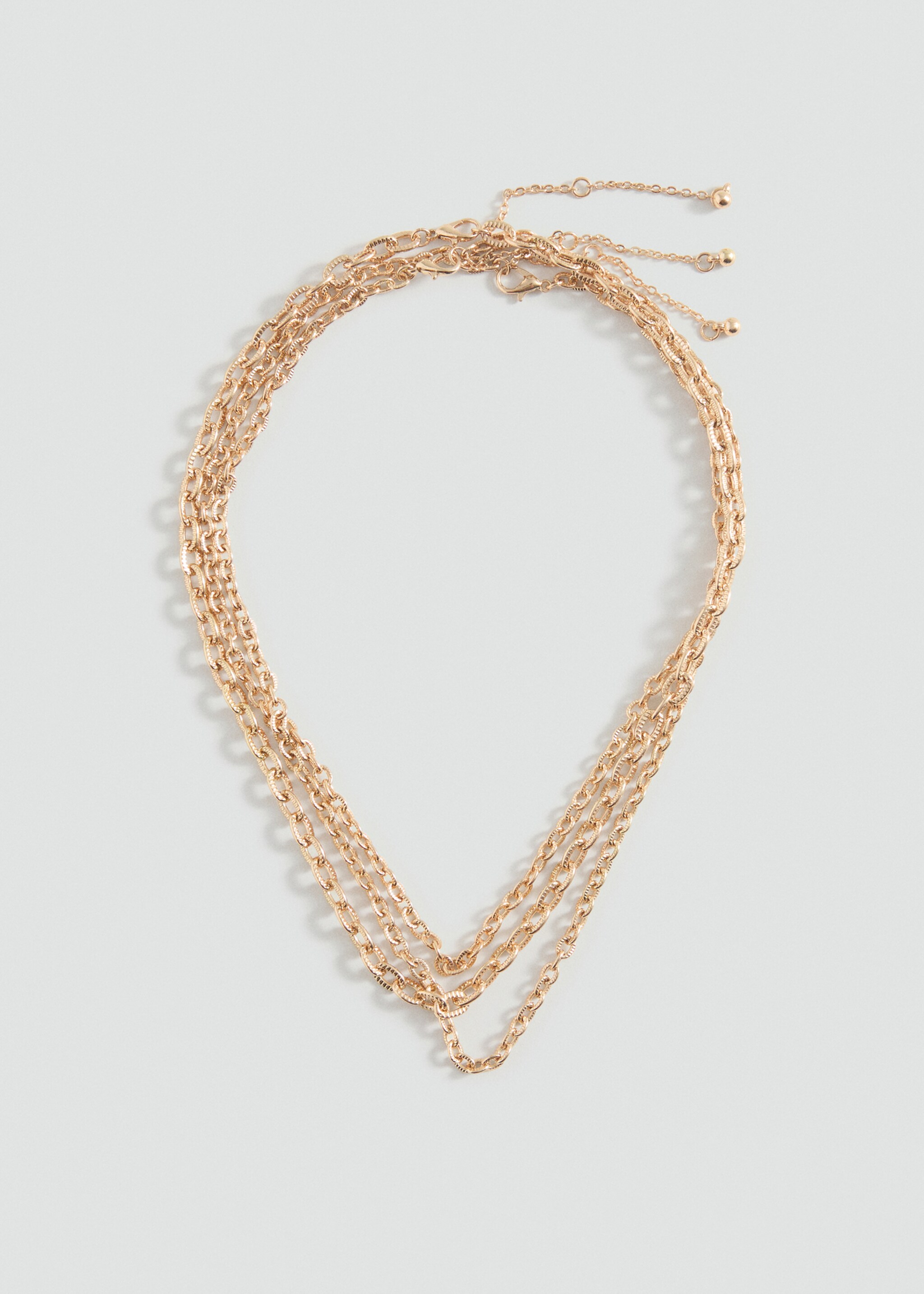 3-pack of necklaces - Article without model, Gold. Ref: 87000444-00.