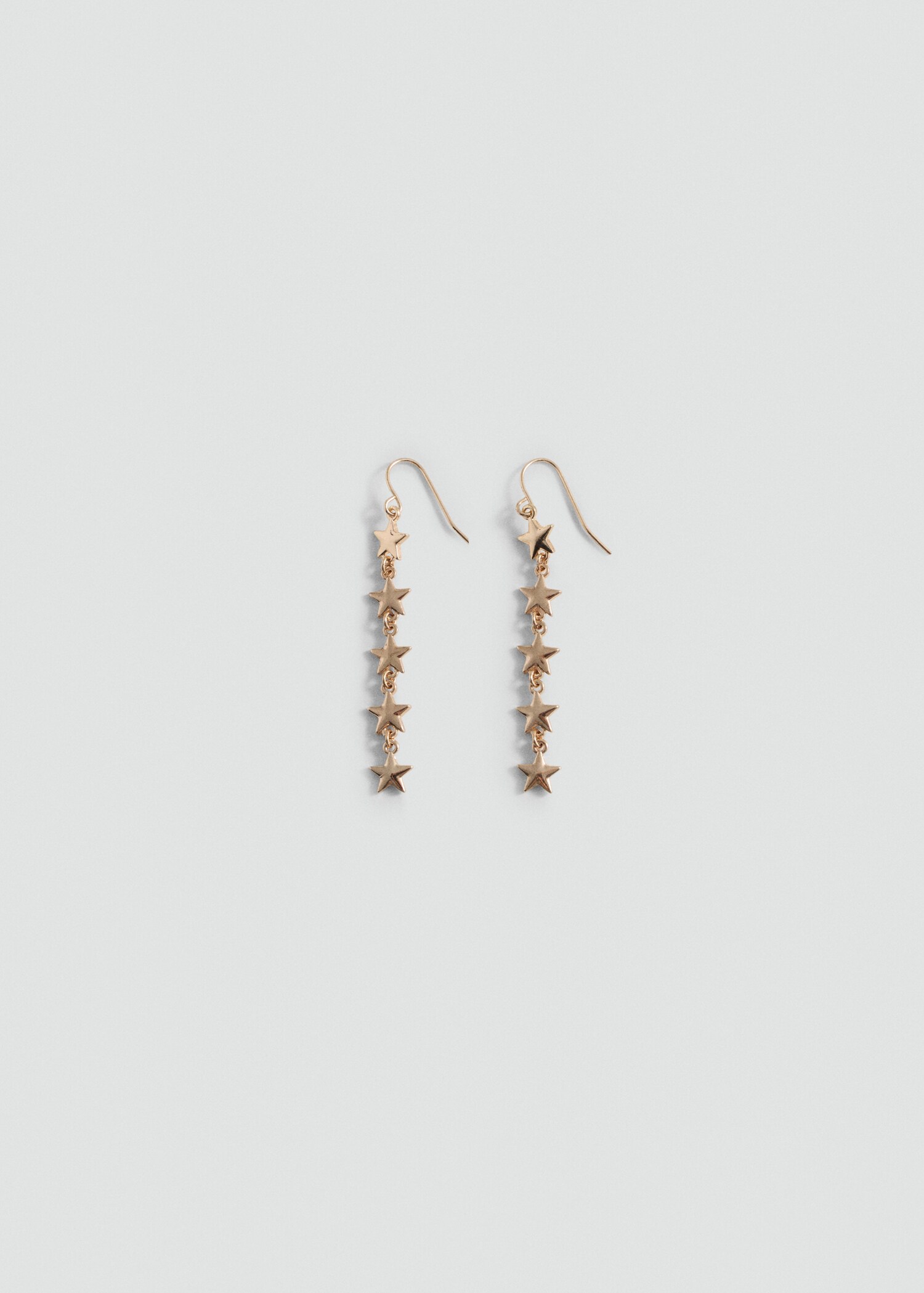 Lange oorbellen met sterretjes - Artikel zonder model