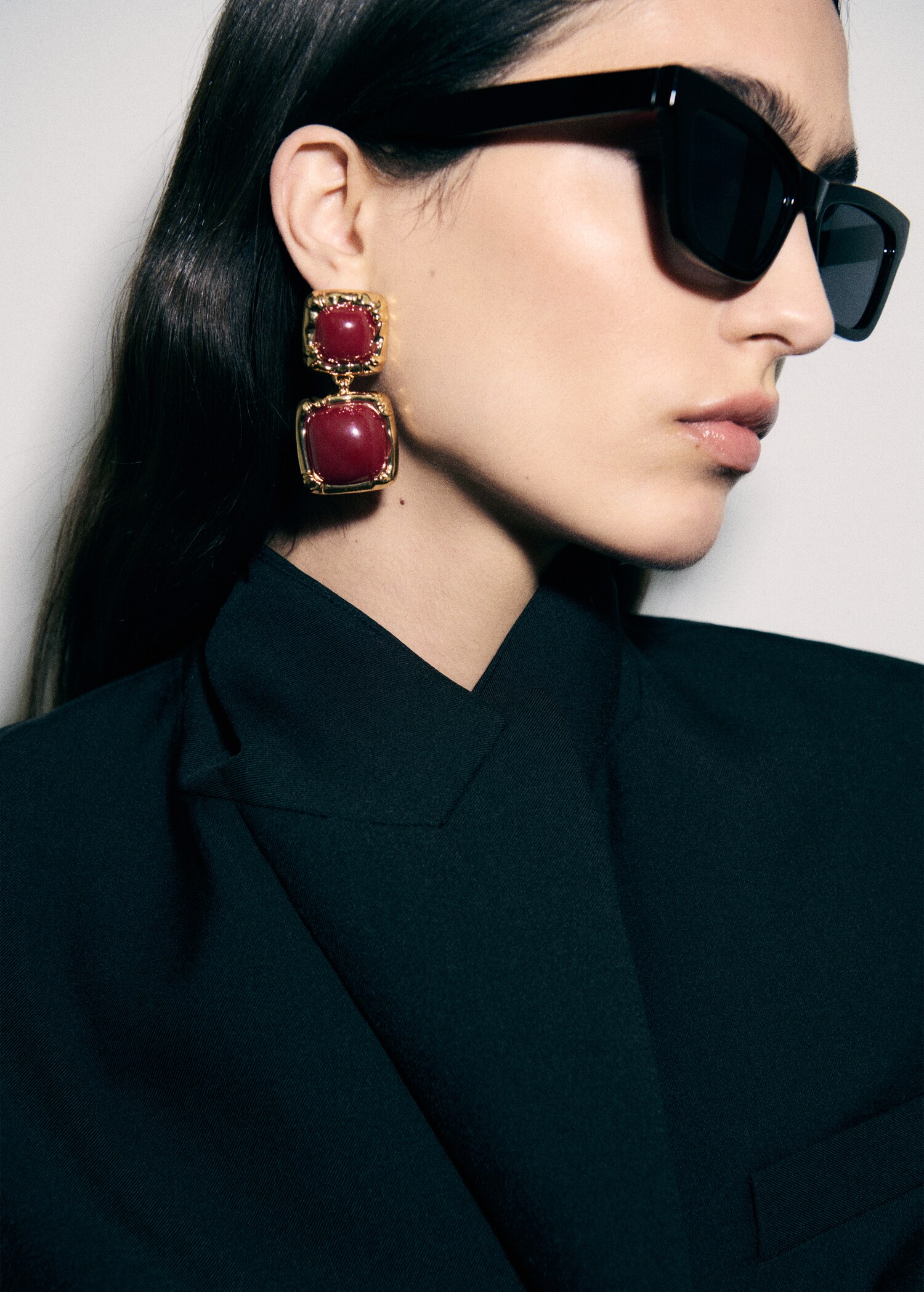 Boucles d'oreilles perles pendantes - Détail de l'article 7