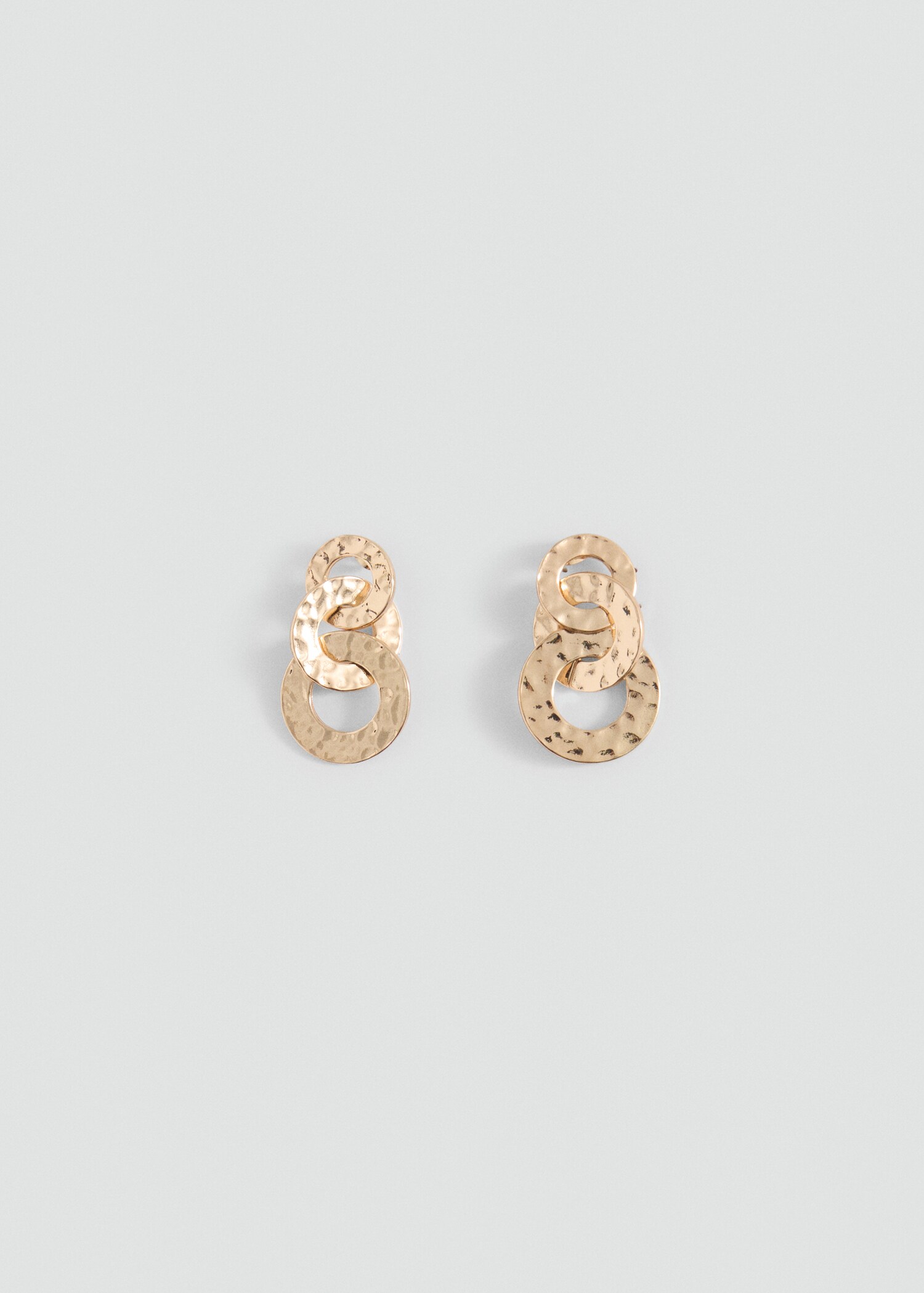 Intertwined hoop earrings - Article without model