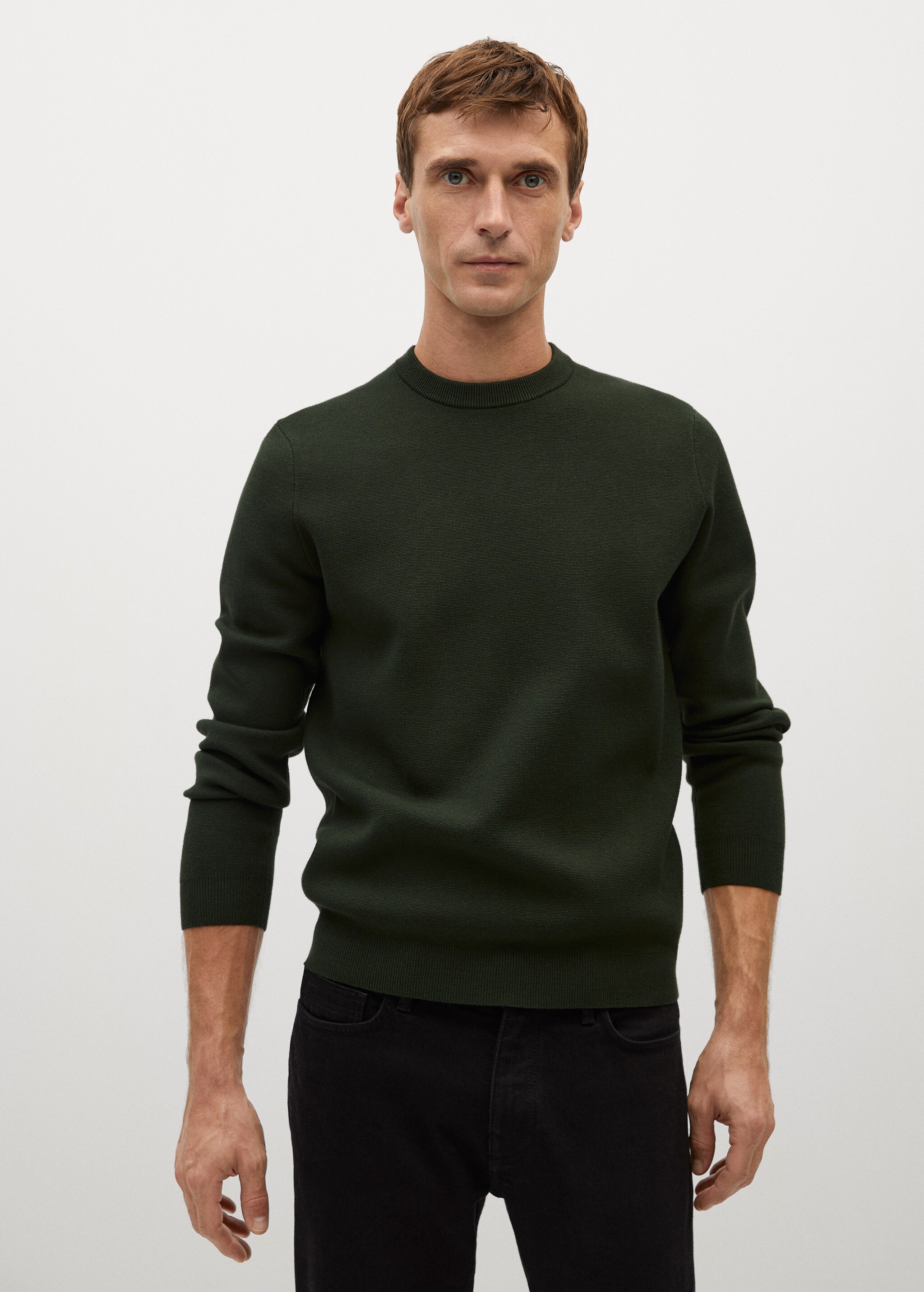 Jersey textura suave - Plano medio