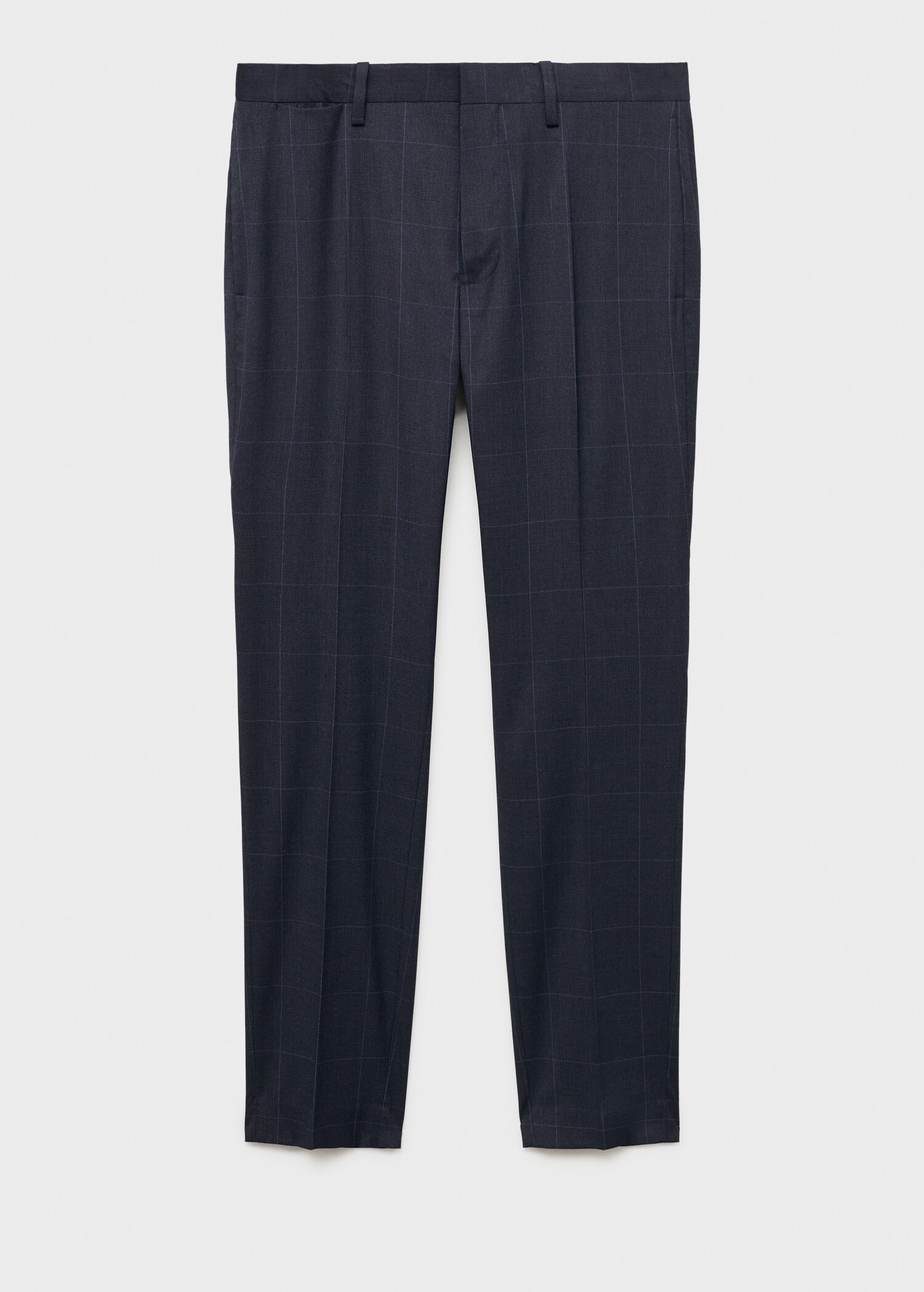 Stretch fabric super slim-fit suit trousers - Article without model