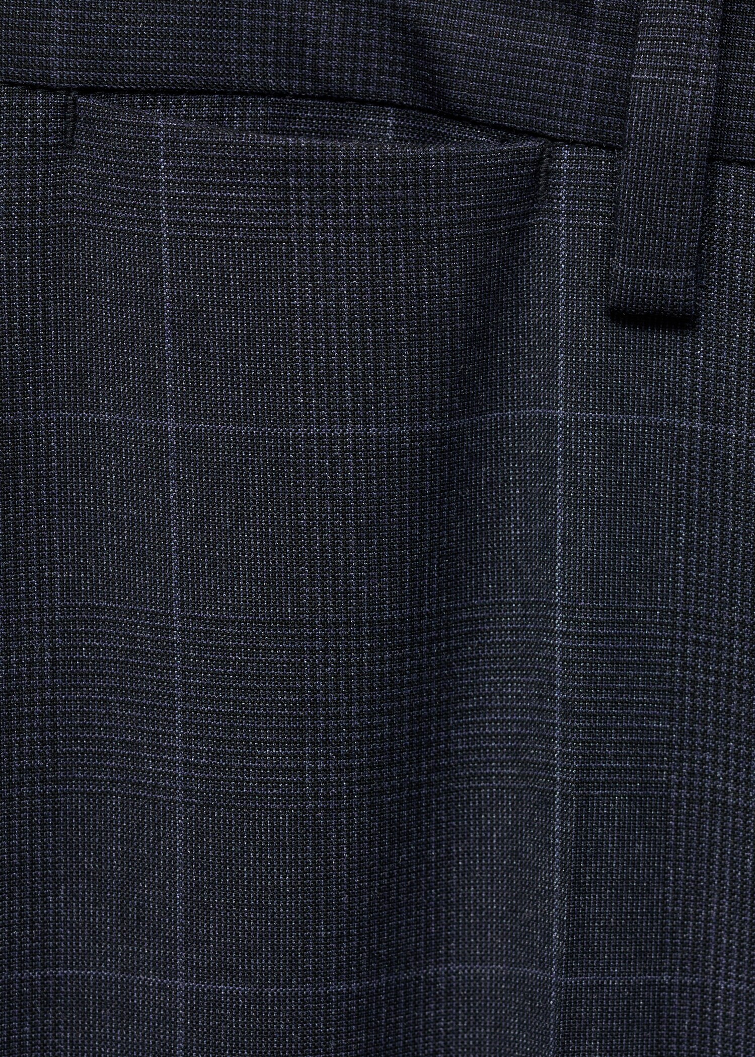 Stretch fabric super slim-fit suit trousers - Details of the article 8