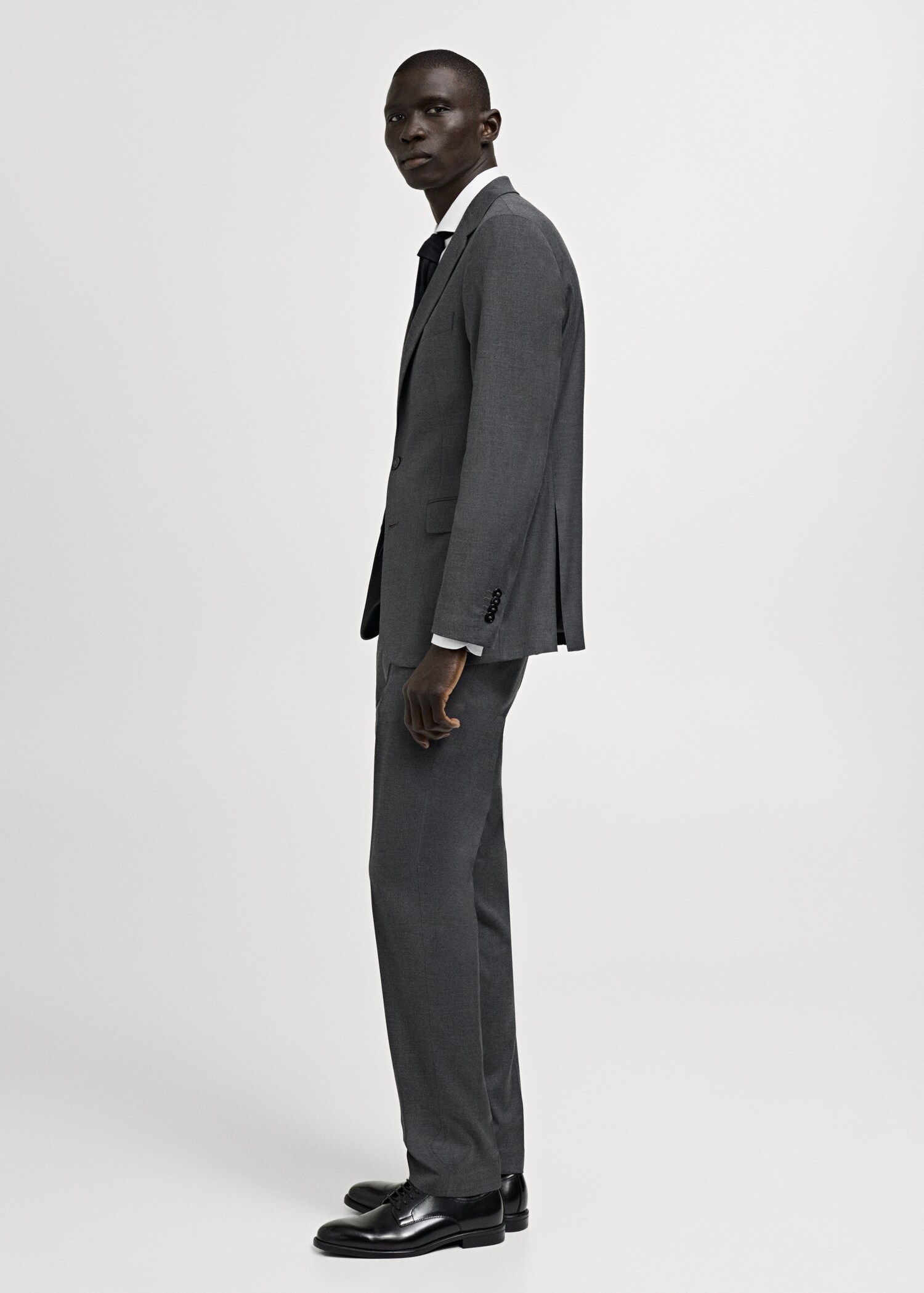 Milan slim-fit suit trousers - Details of the article 2