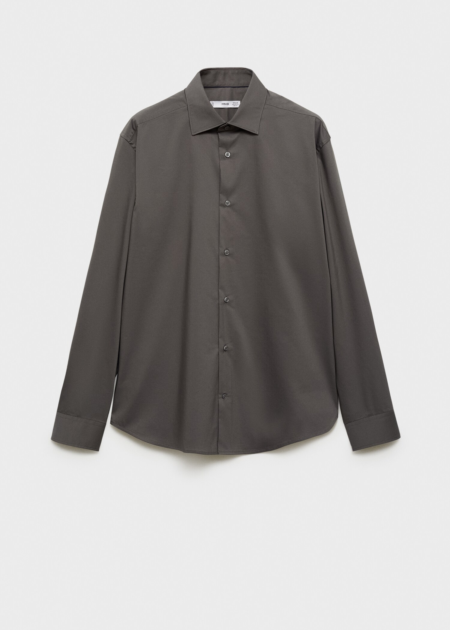 Regular Fit-Hemd aus Stretch-Baumwolle - Artikel ohne Model