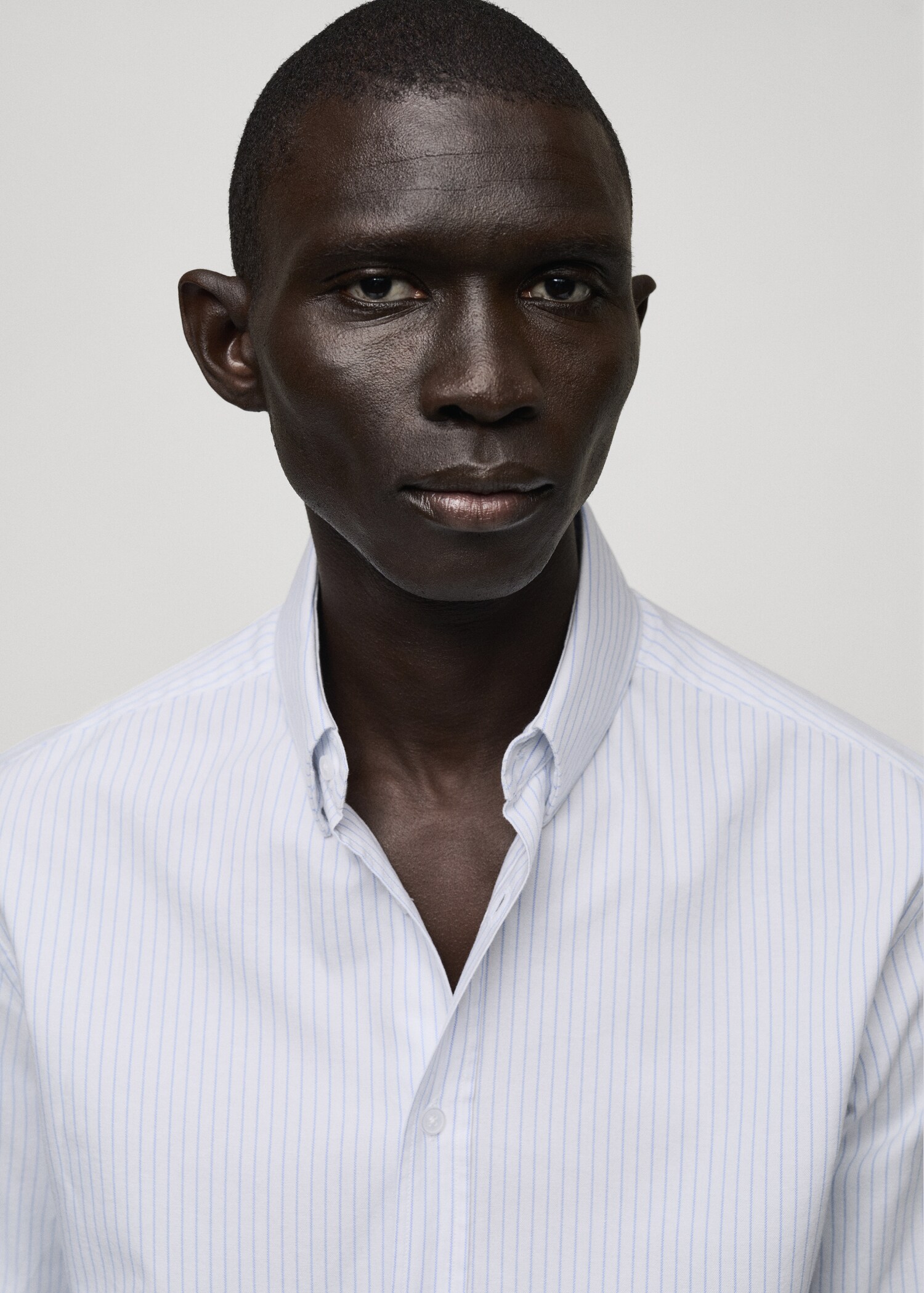 100% cotton kodak striped shirt - Details of the article 1