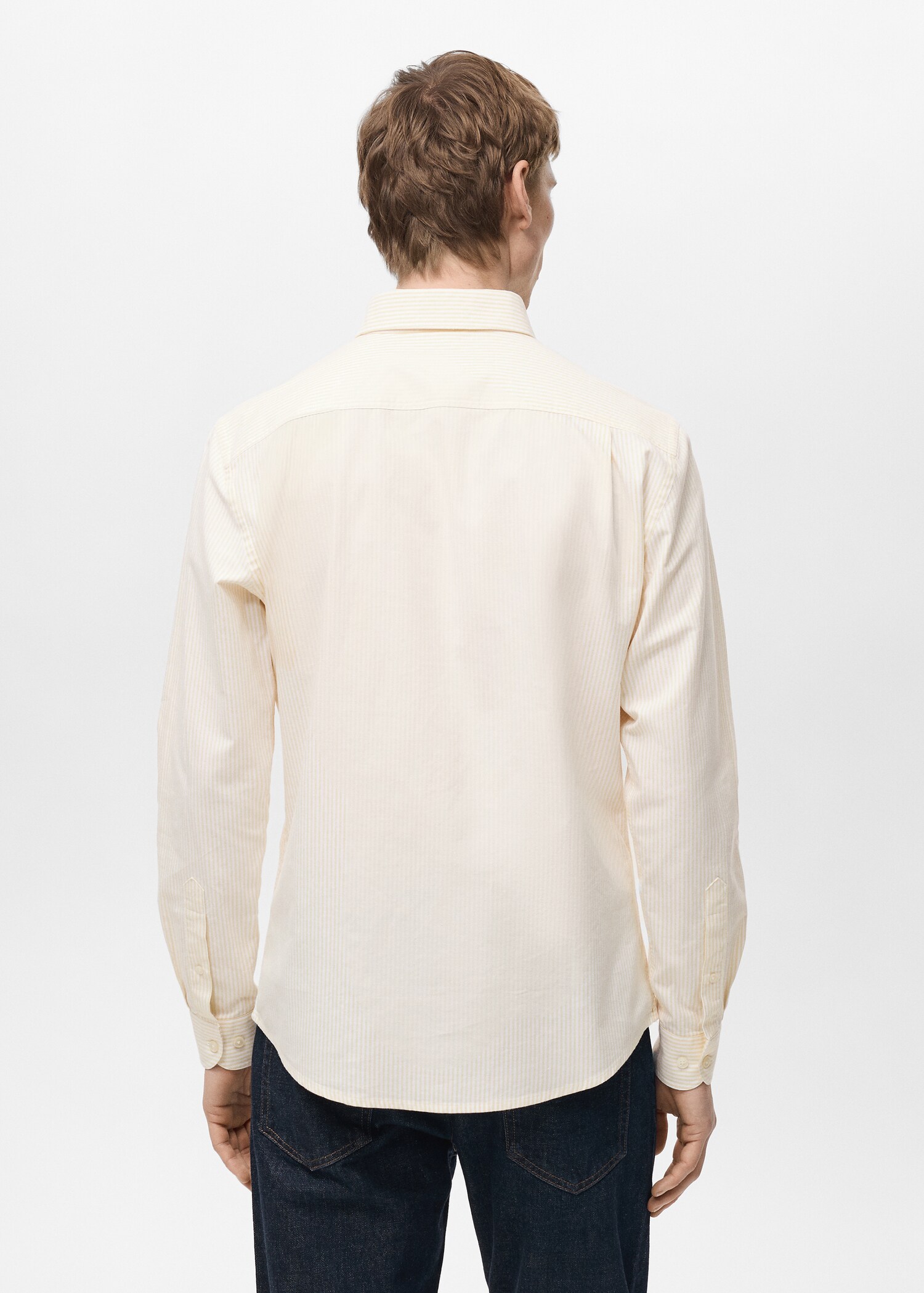 100% cotton kodak striped shirt - Reverse of the article