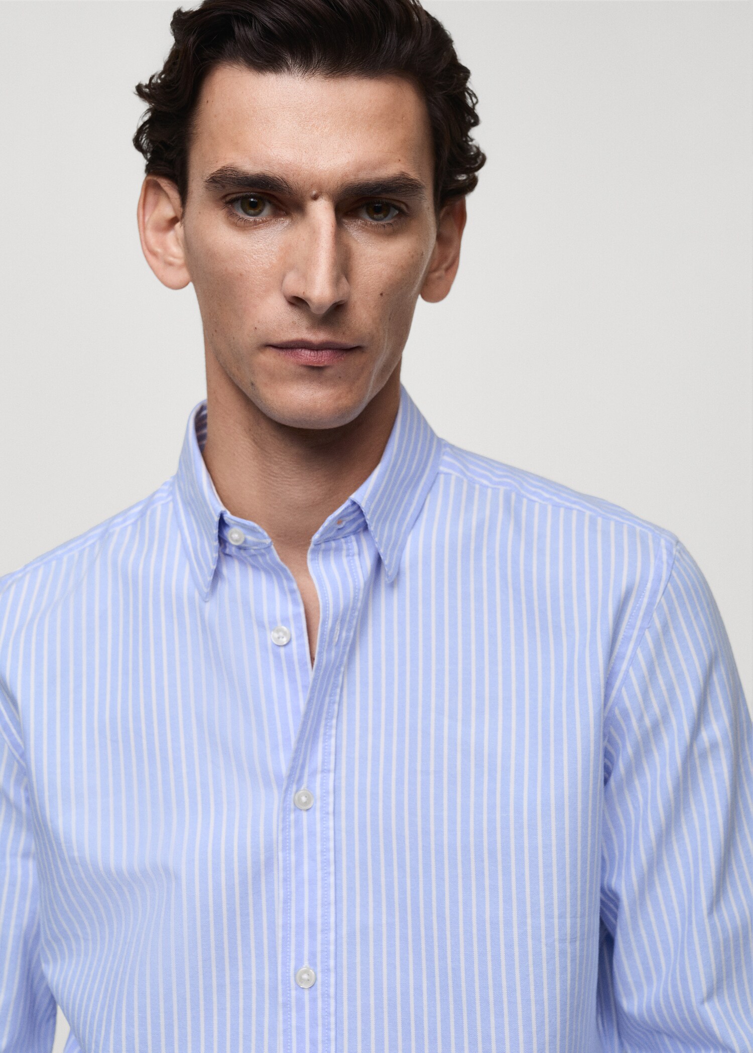 100% cotton kodak striped shirt - Details of the article 1