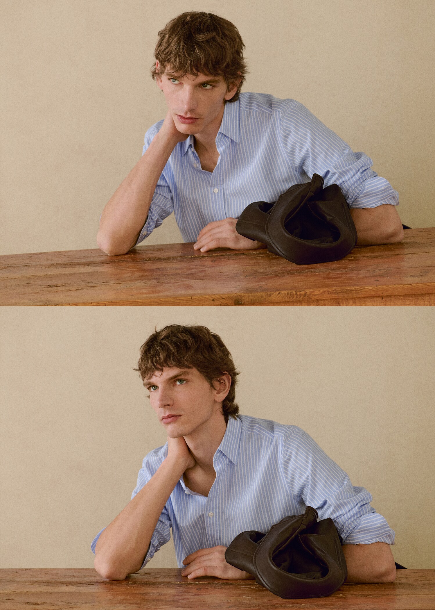 100% cotton kodak striped shirt - Details of the article 3