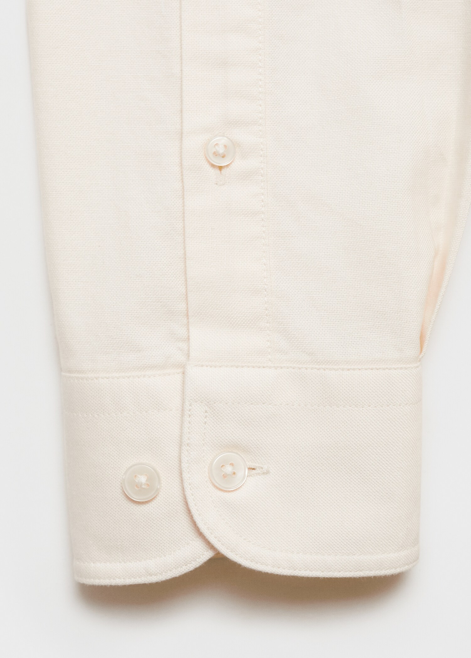100% cotton Oxford shirt - Details of the article 0