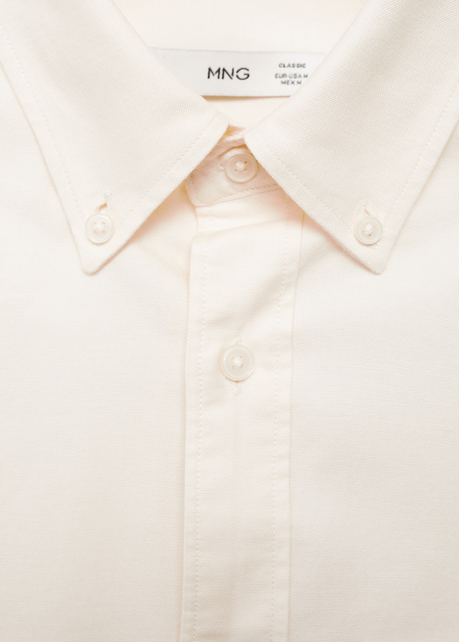 100% cotton Oxford shirt - Details of the article 8