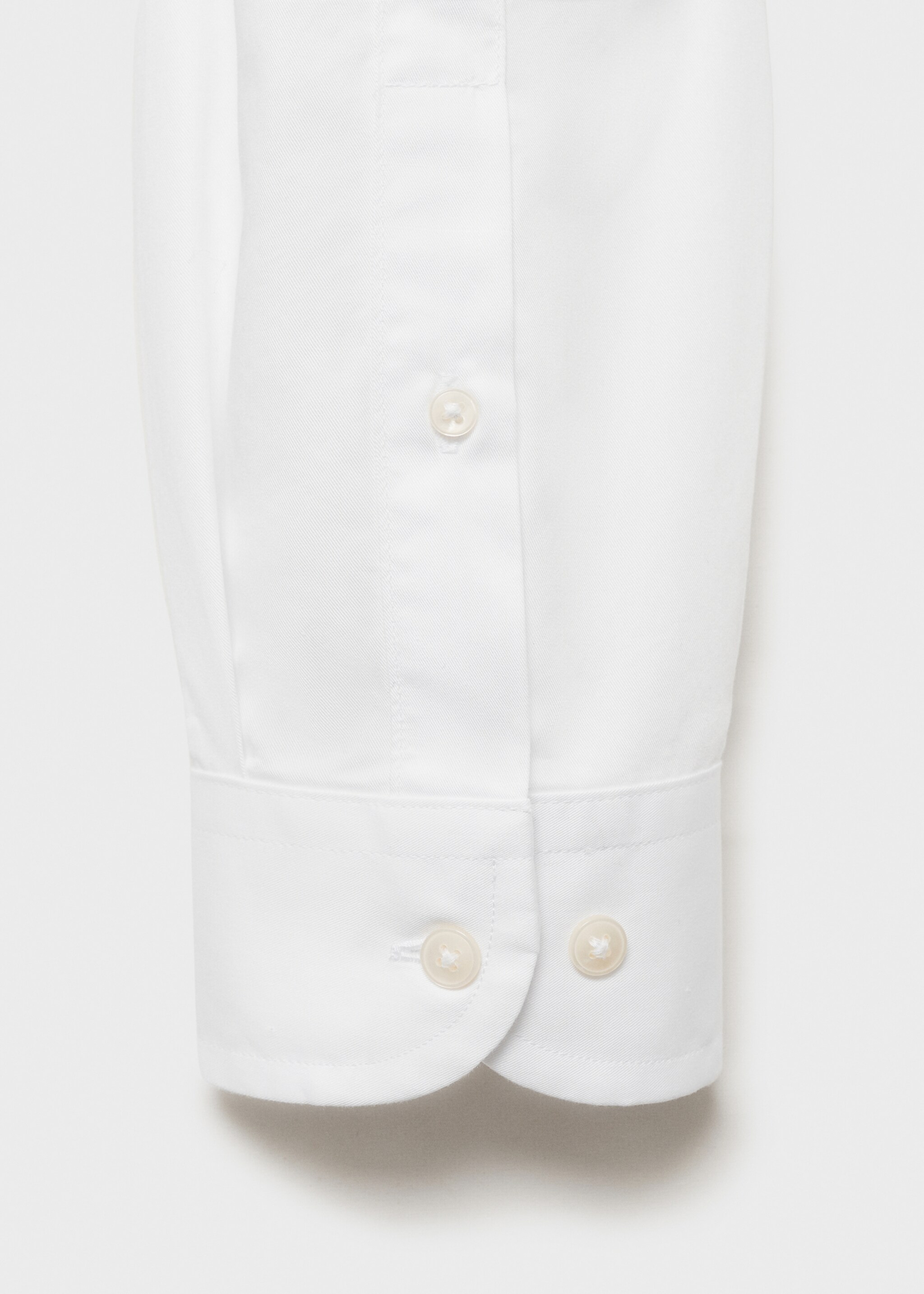100% cotton regular fit shirt - Details of the article 0, White. Ref: 87000606-00.
