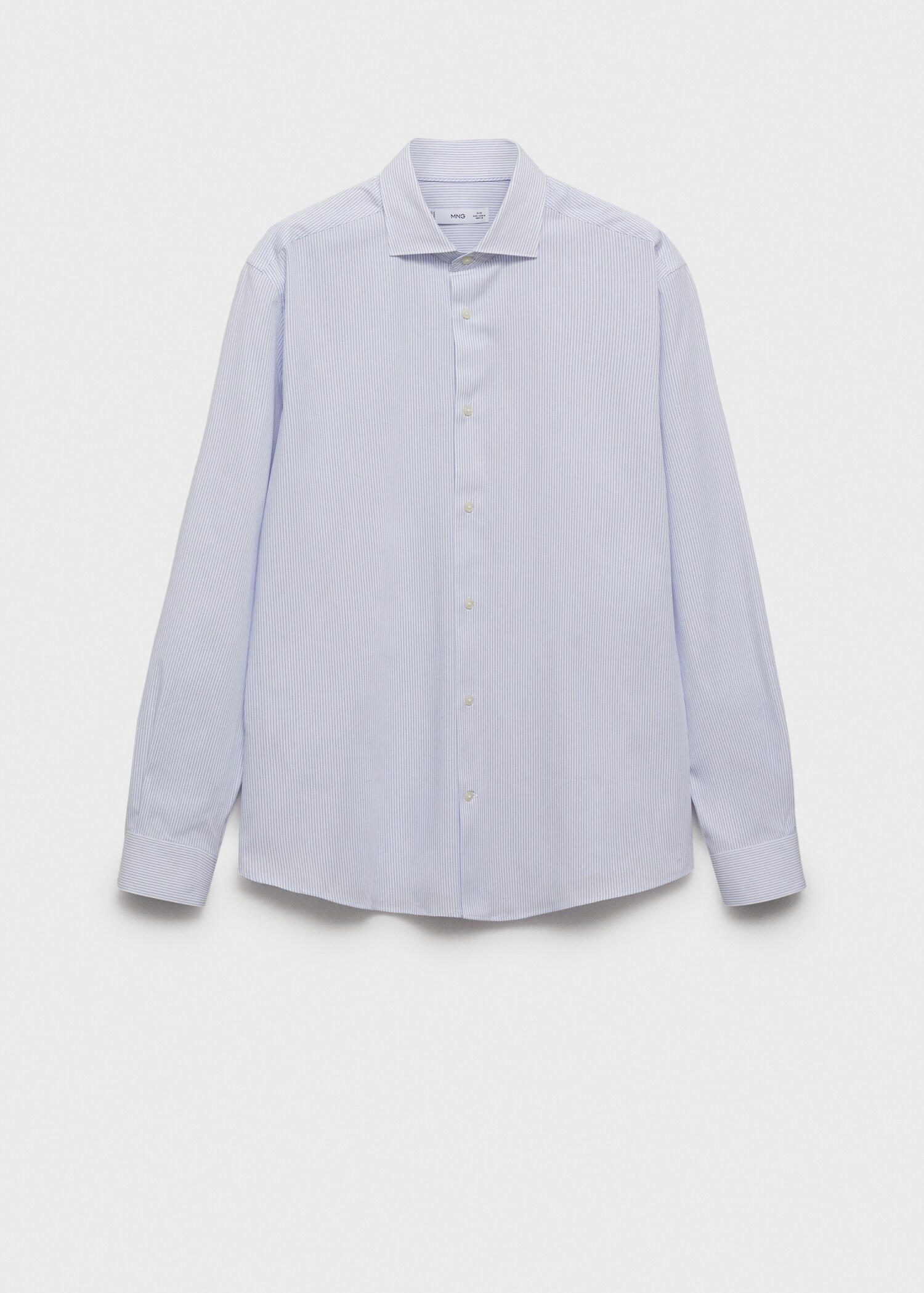 Bavlněná košile slim fit s proužky - Zboží bez modelu