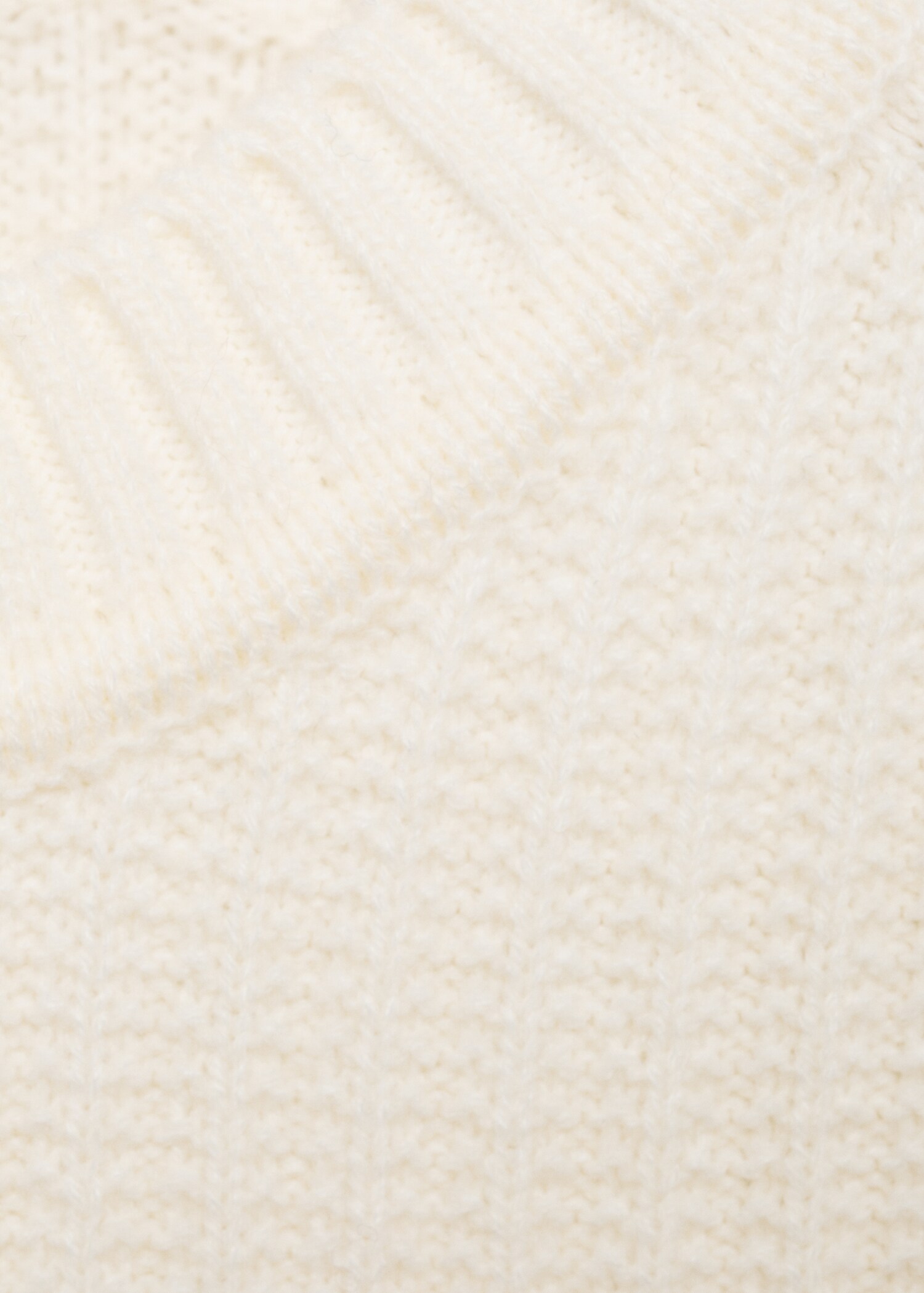 Gerippter Pullover aus Wollgemisch - Detail des Artikels 8