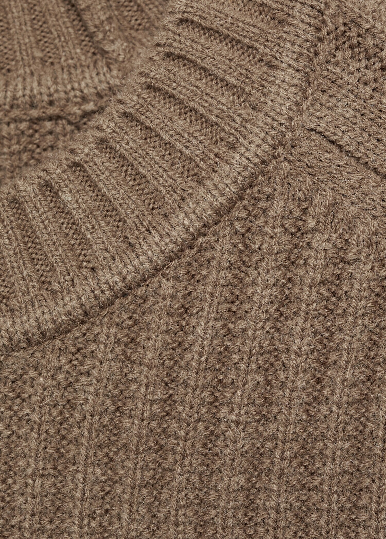 Gerippter Pullover aus Wollgemisch - Detail des Artikels 8
