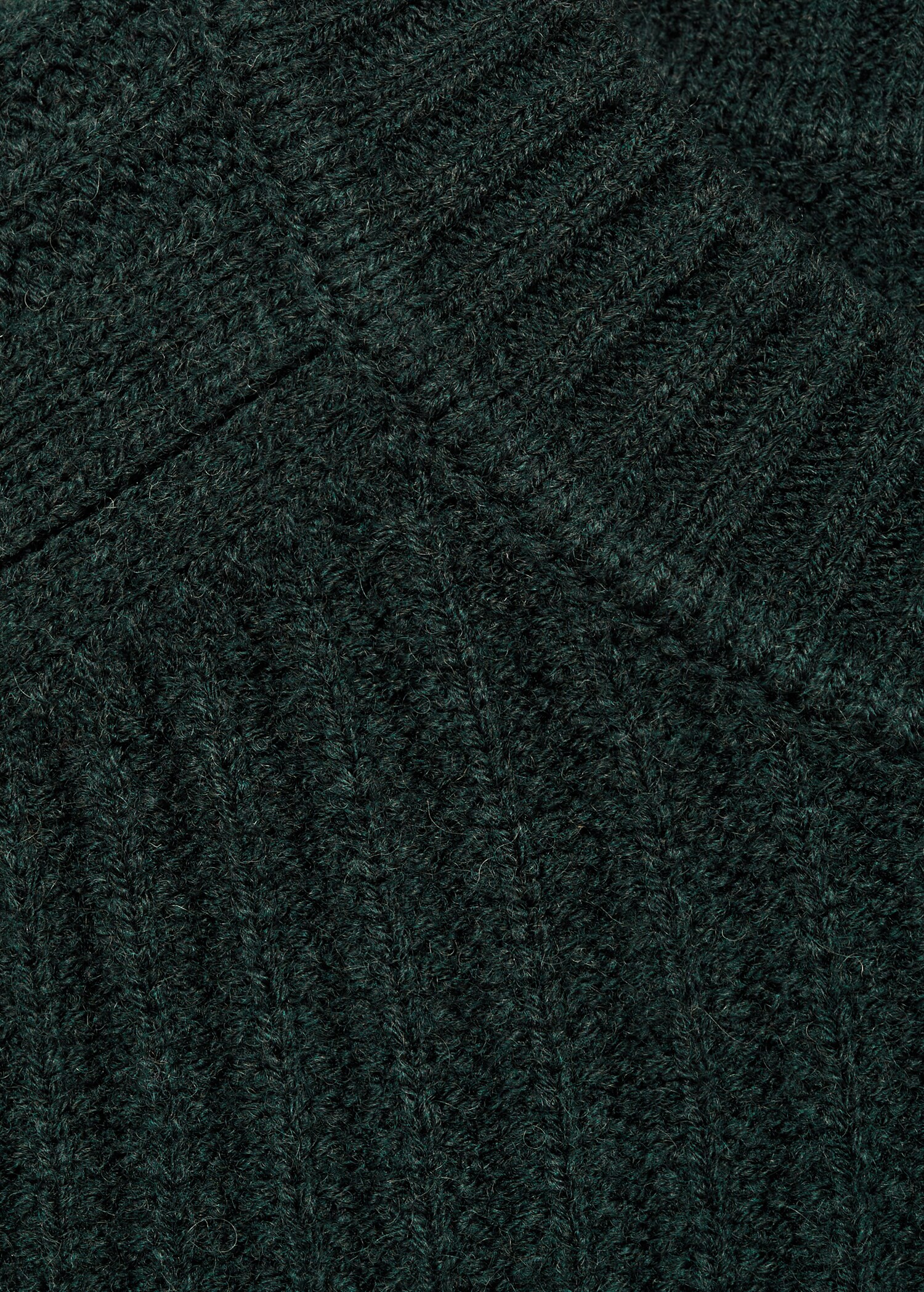 Gerippter Pullover aus Wollgemisch - Detail des Artikels 8