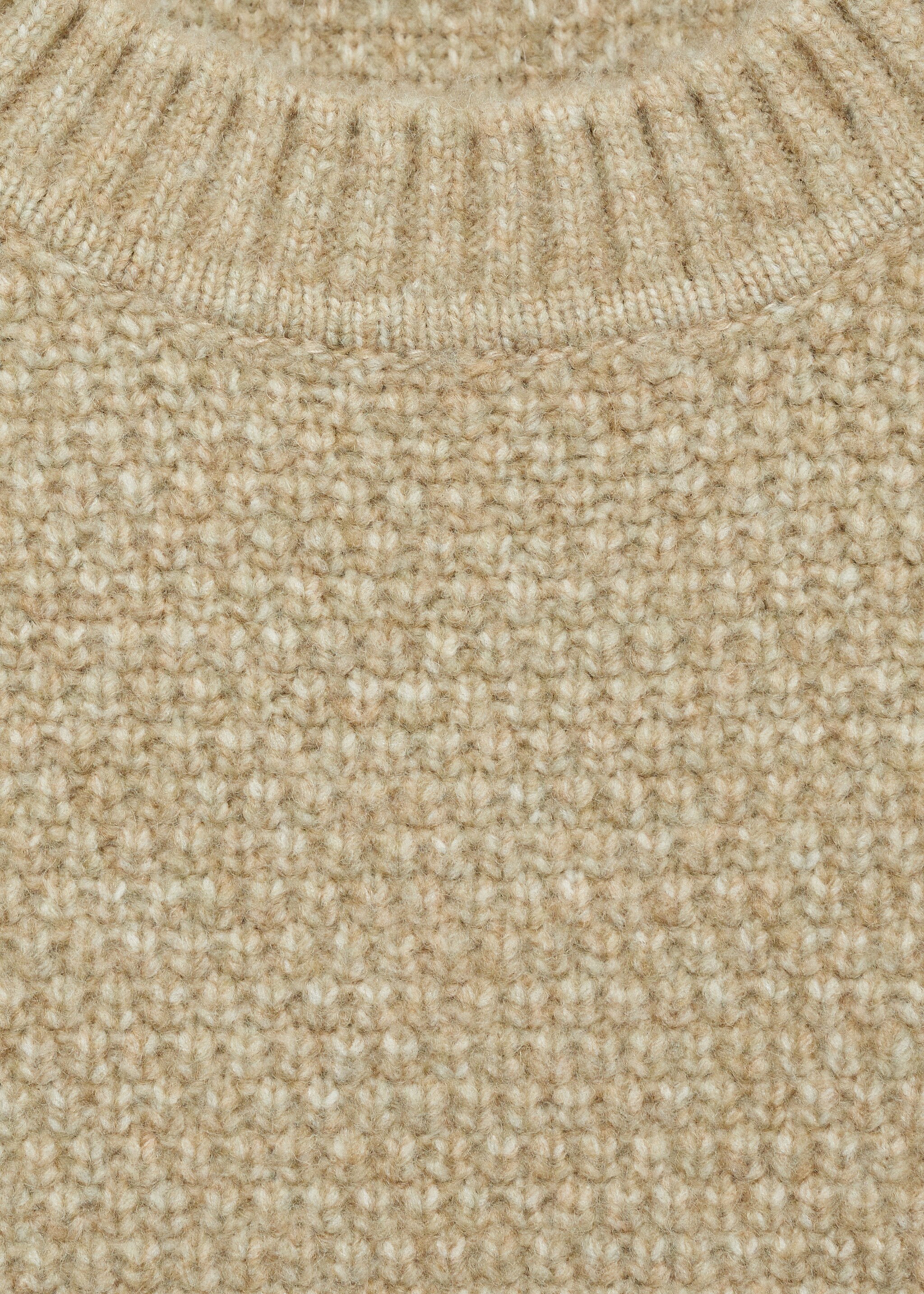 Stickad tröja struktur - Detaljer om artikeln 8, Pastellgrön. Ref: 87000613-00.