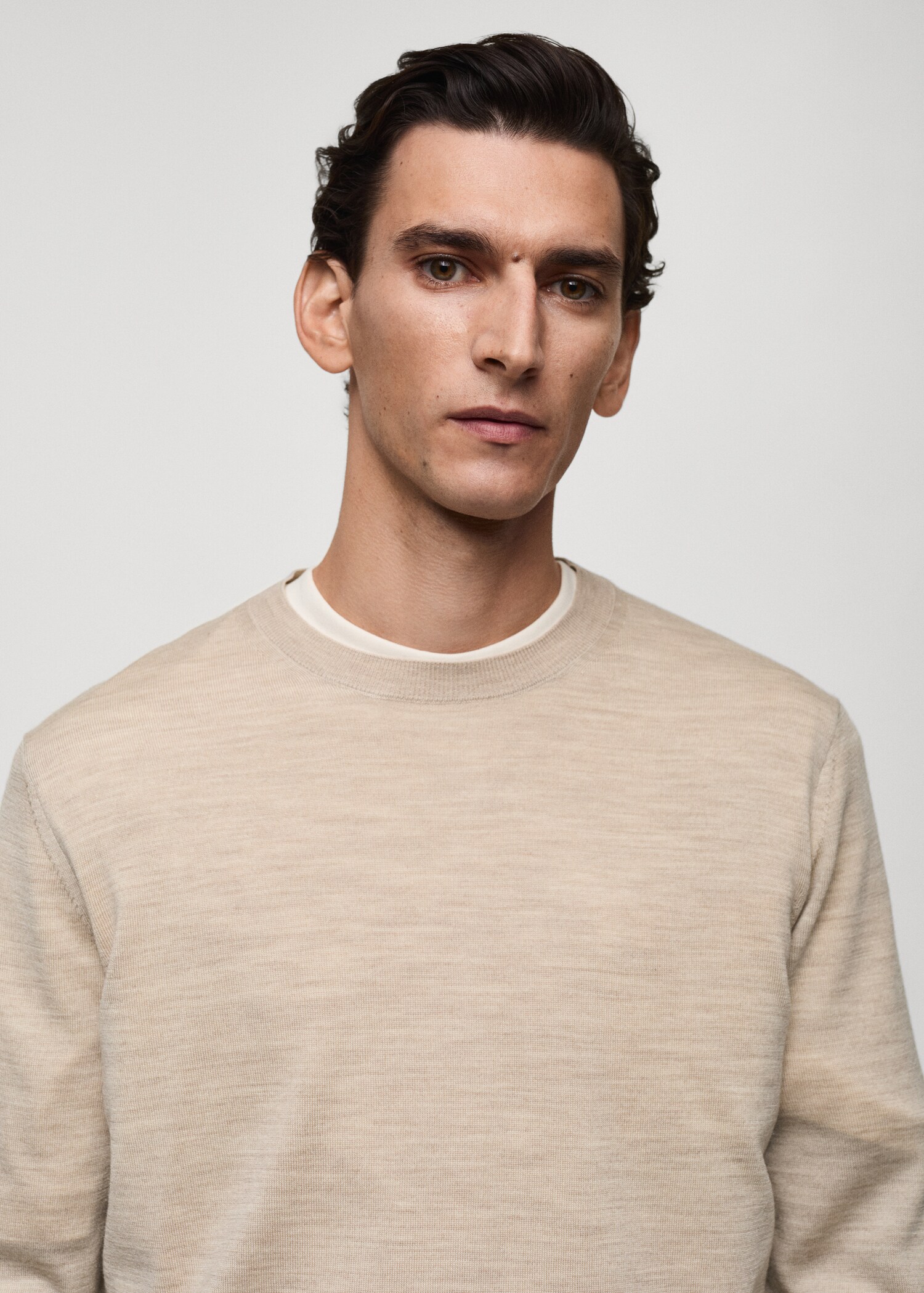 Pull-over 100 % laine mérinos - Détail de l'article 1