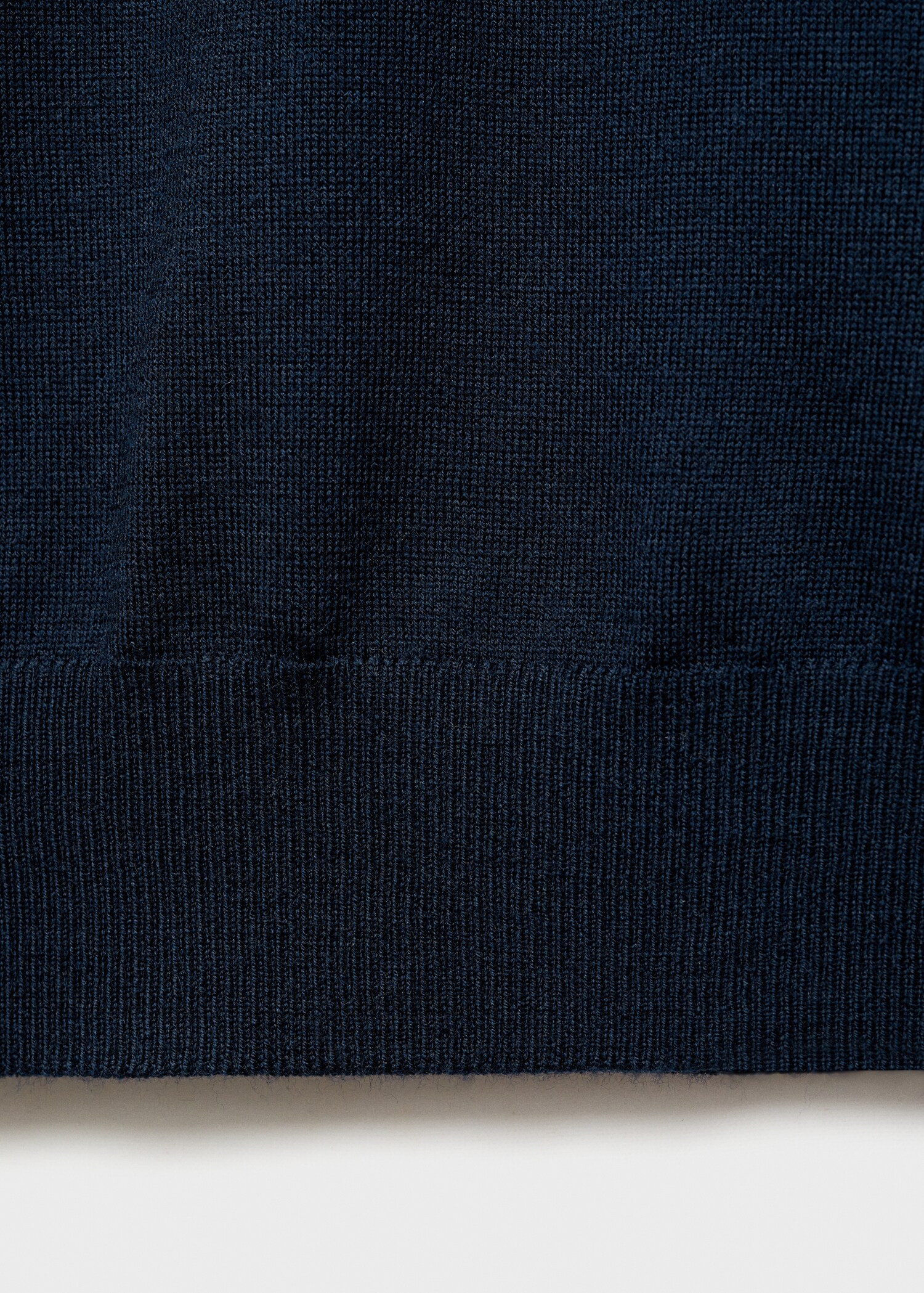 Pull-over polo 100 % laine mérinos - Détail de l'article 0