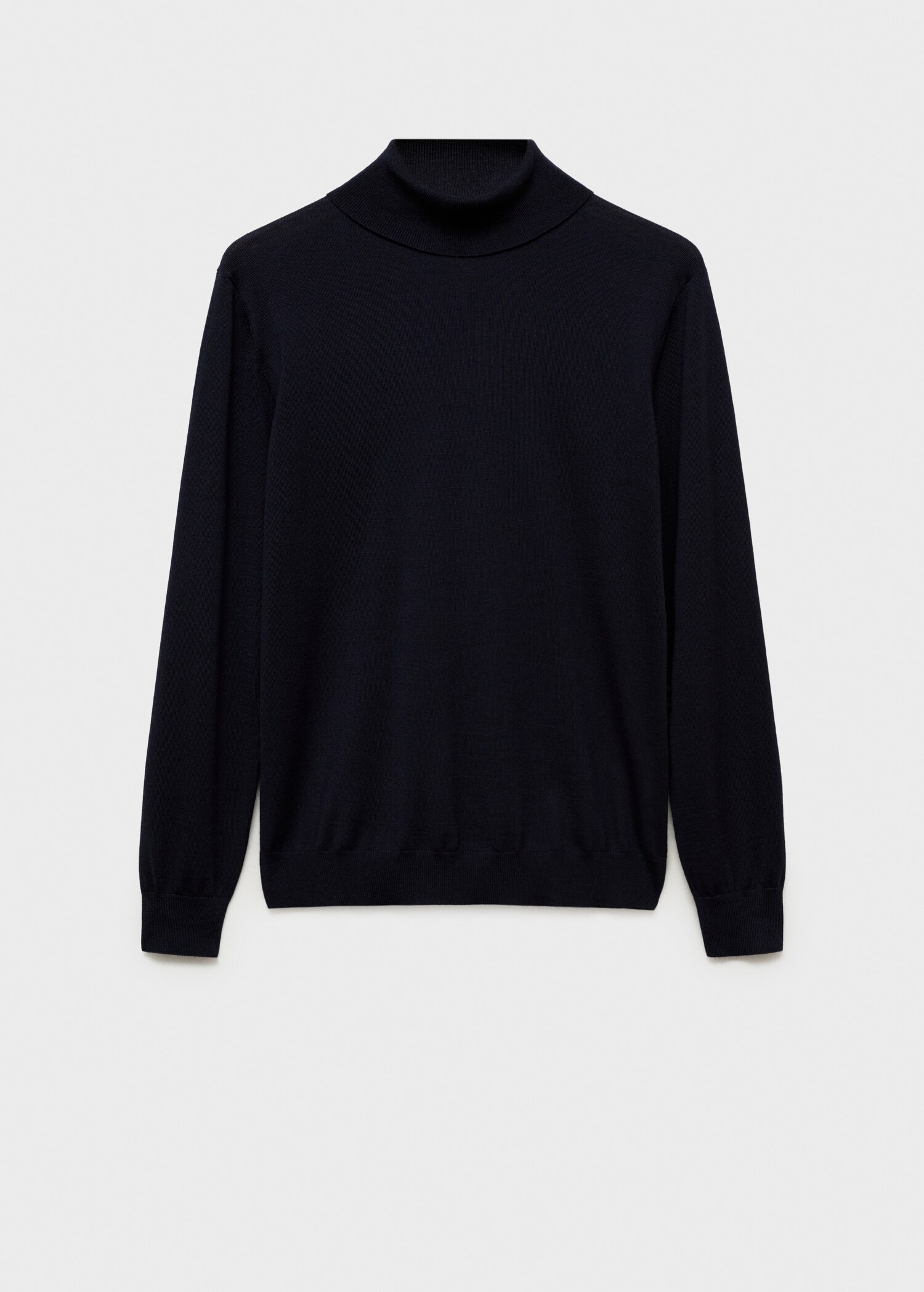 Jersey 100% lana merino cuello alto - Artículo sin modelo