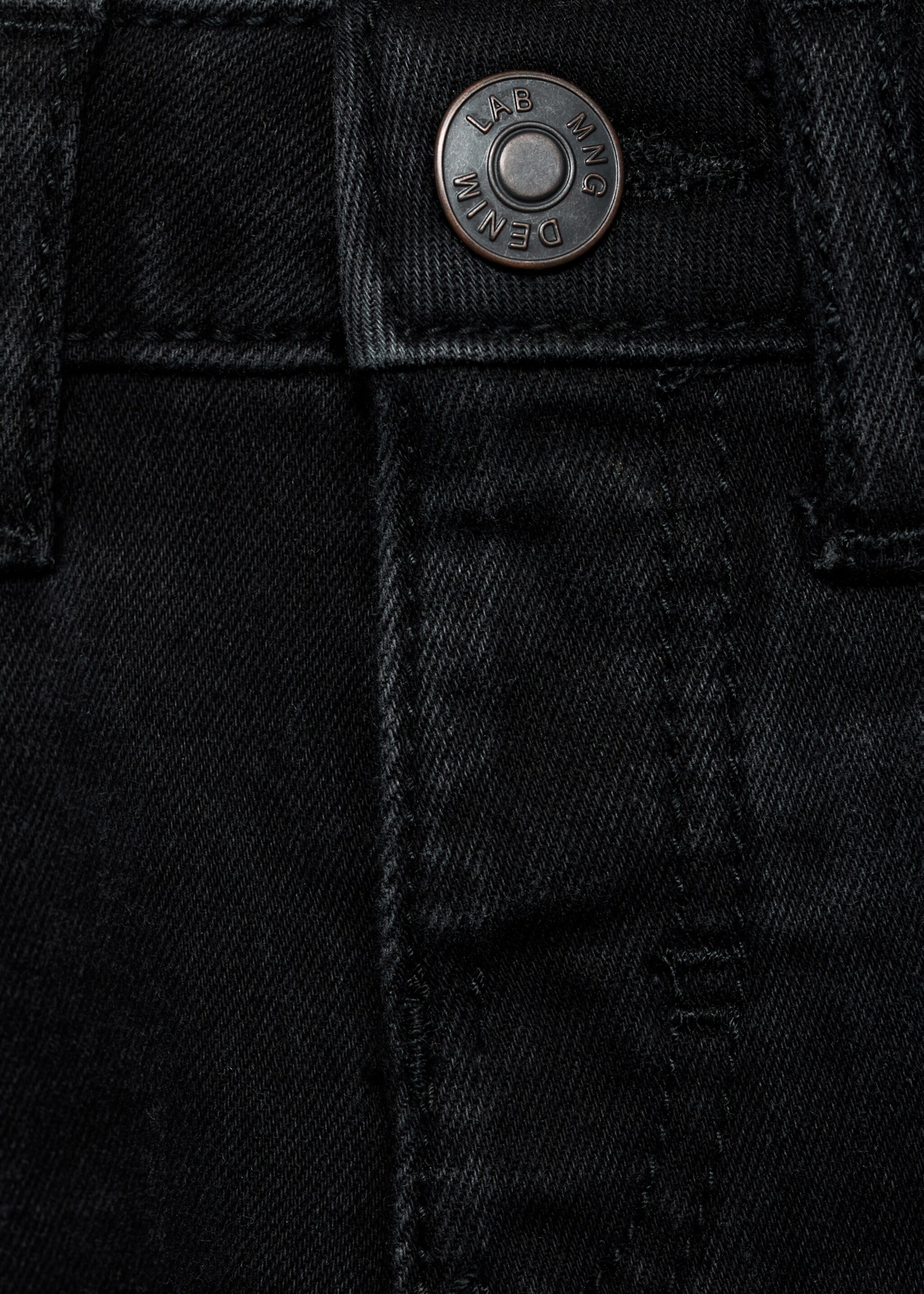Texans skinny - Detall de l'article 8, Black denim. Ref: 87000625-00.