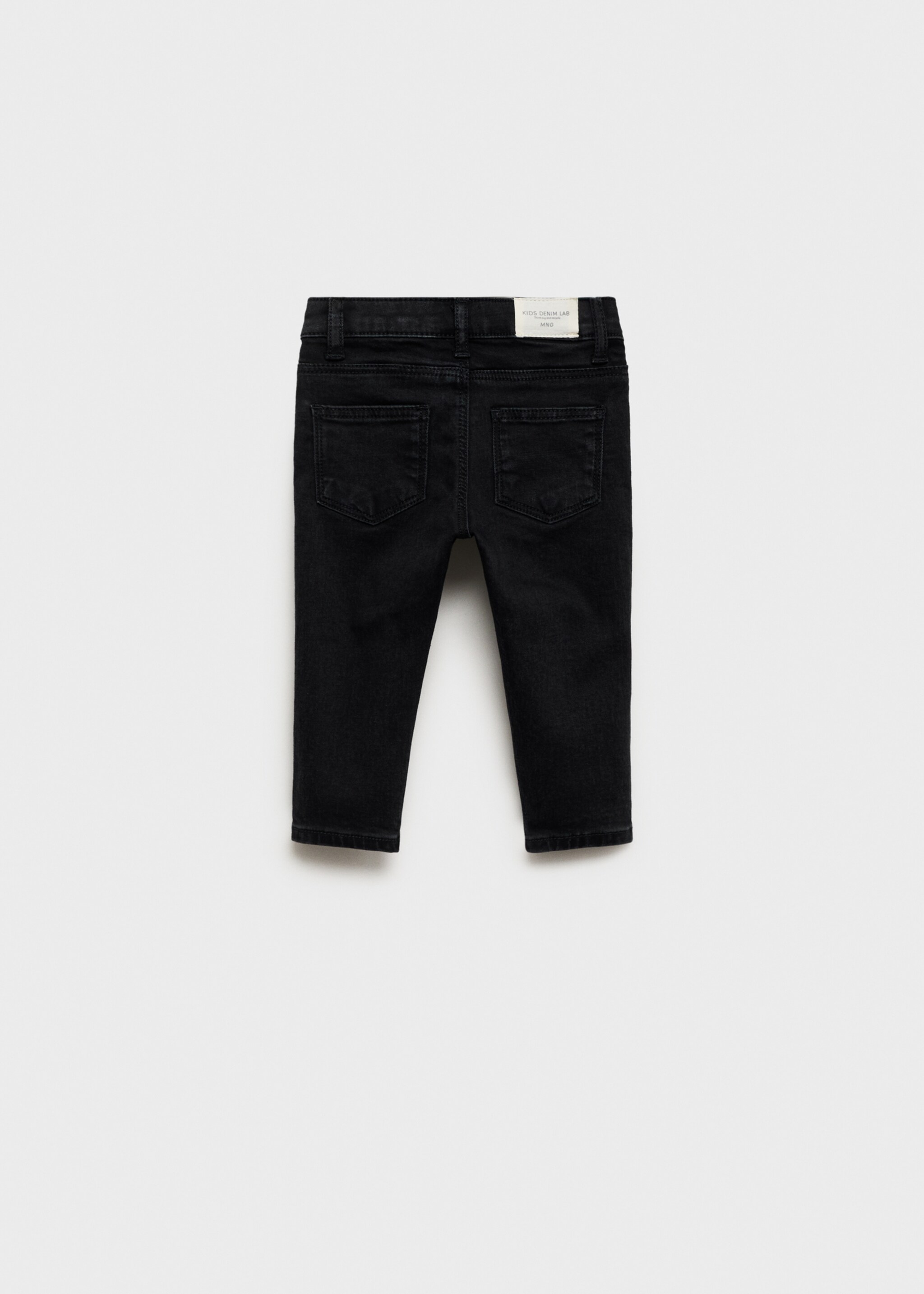 Texans skinny - Revers de l'article, Black denim. Ref: 87000625-00.