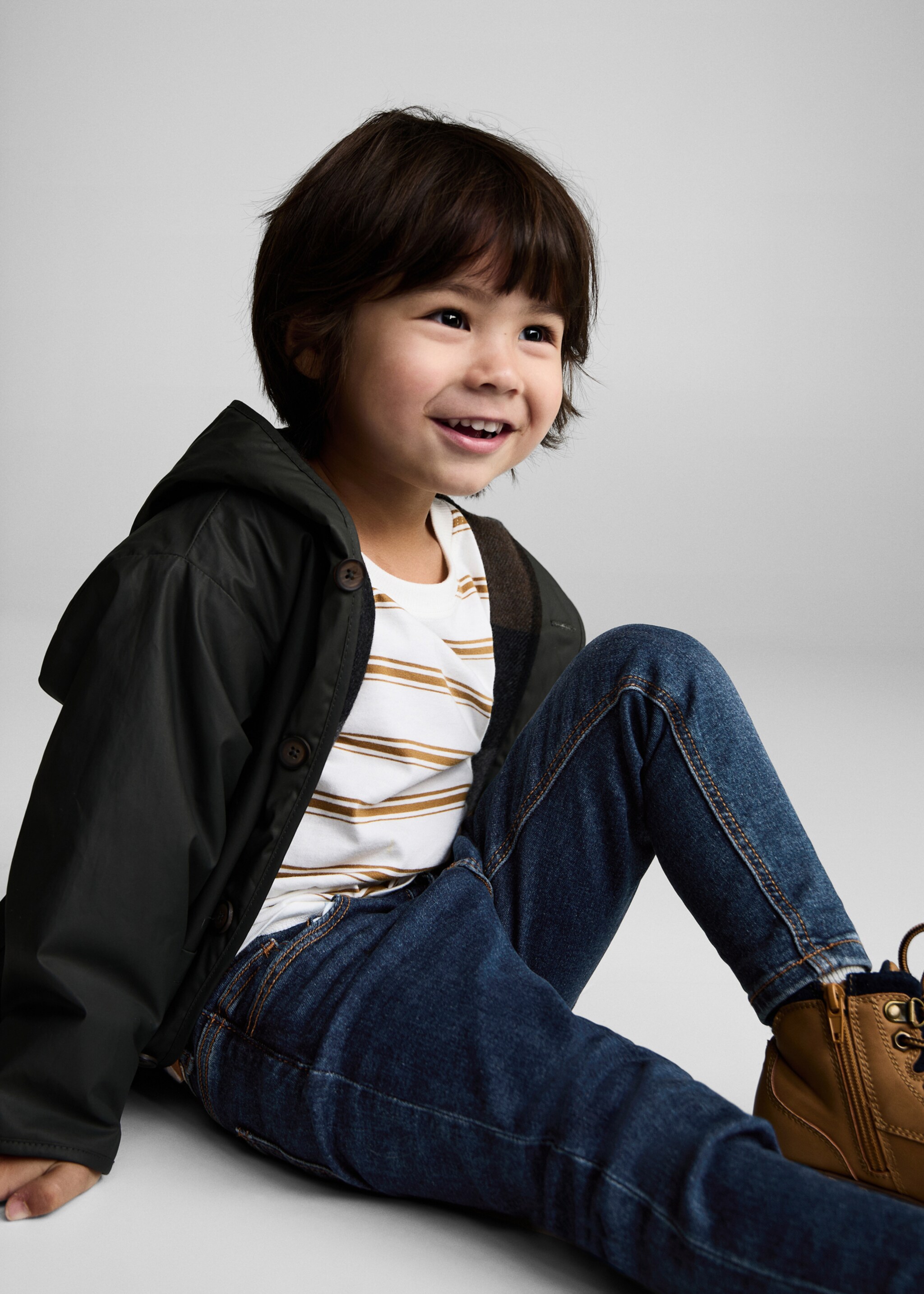 Jeans skinny - Plano medio, Azul oscuro. Ref: 87000625-00.