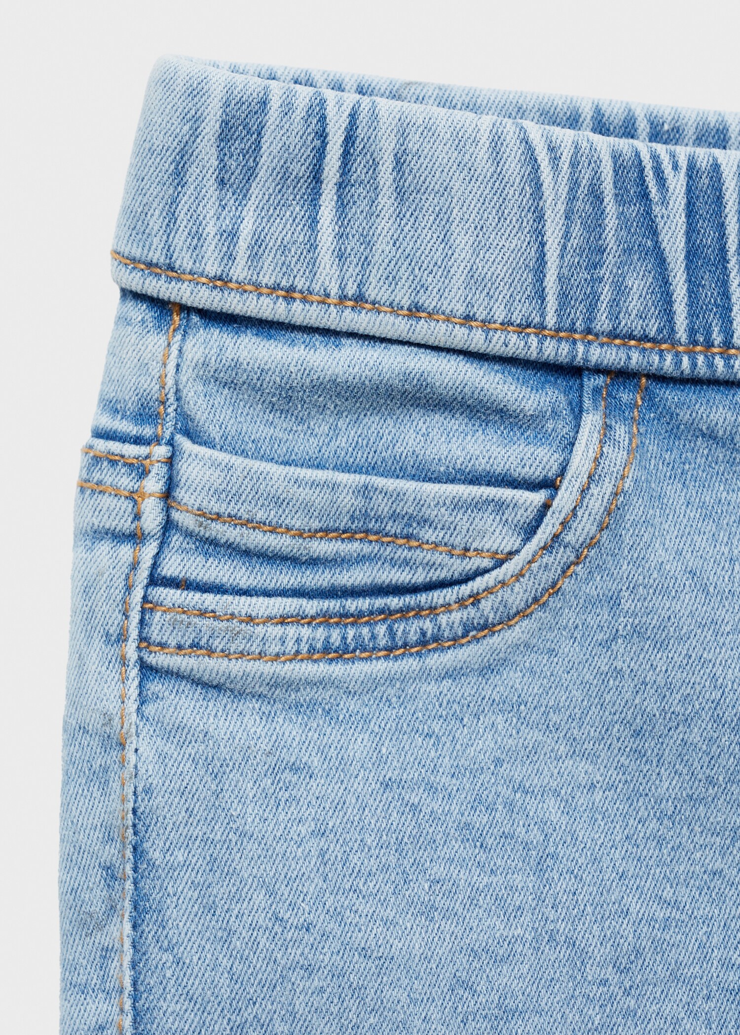 Drawstring waist jeans - Details of the article 0
