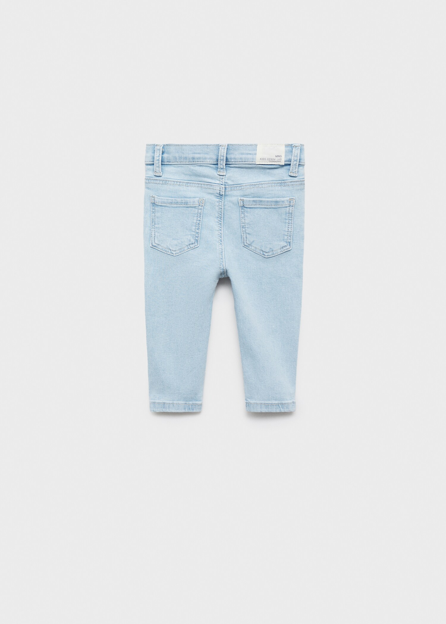 Cotton skinny Jeans - Reverse of the article