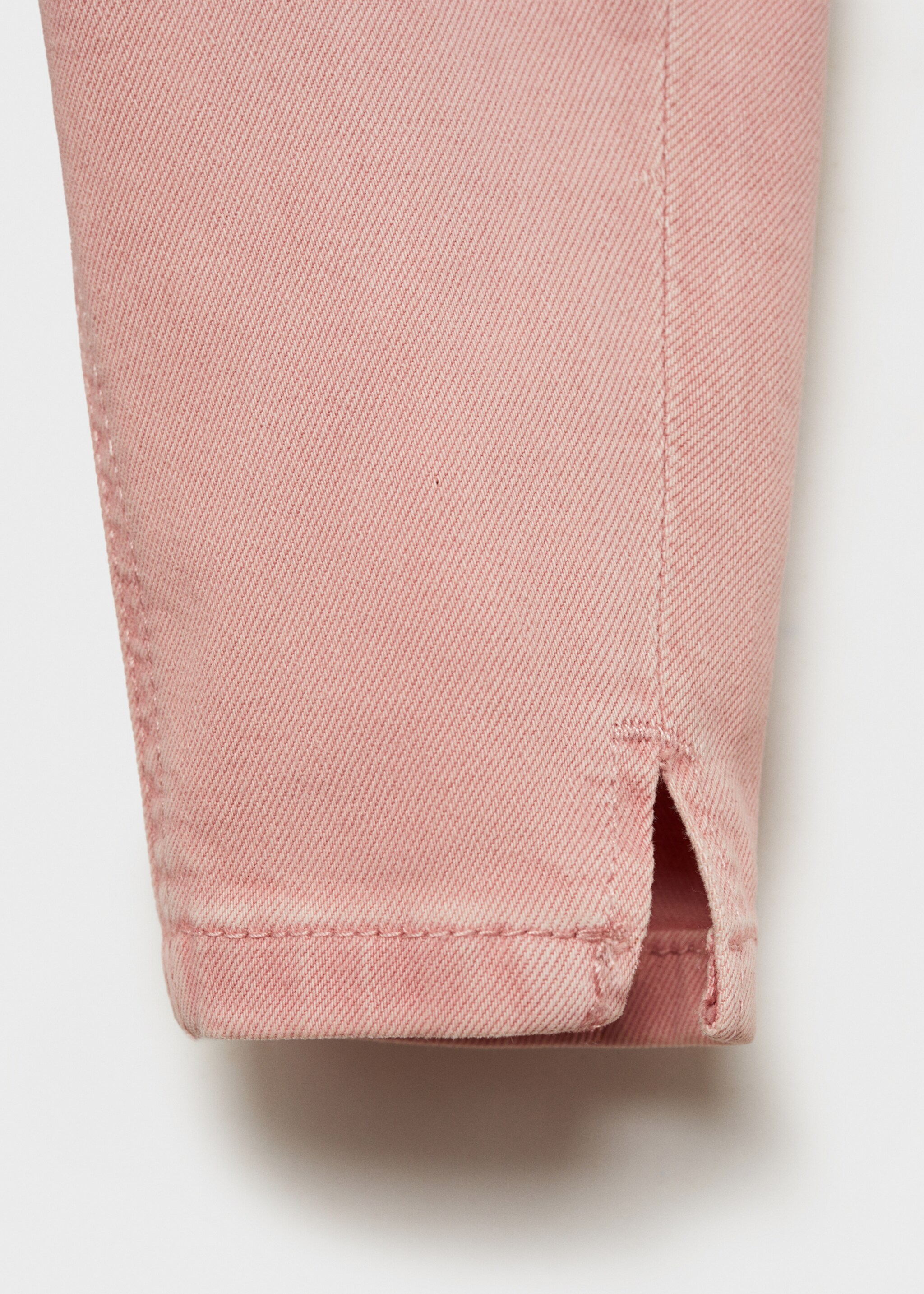Cotton skinny Jeans - Details of the article 0, Pink. Ref: 87000630-00.
