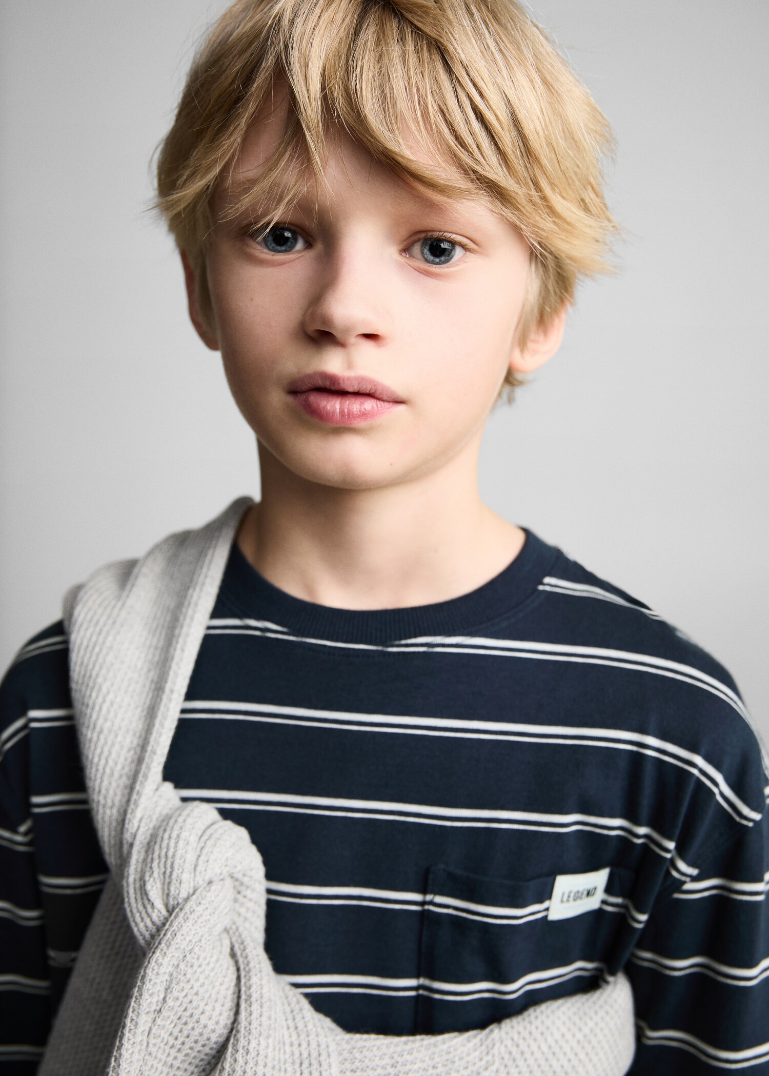 Samarreta ratlles butxaca al pit - Detall de l'article 1