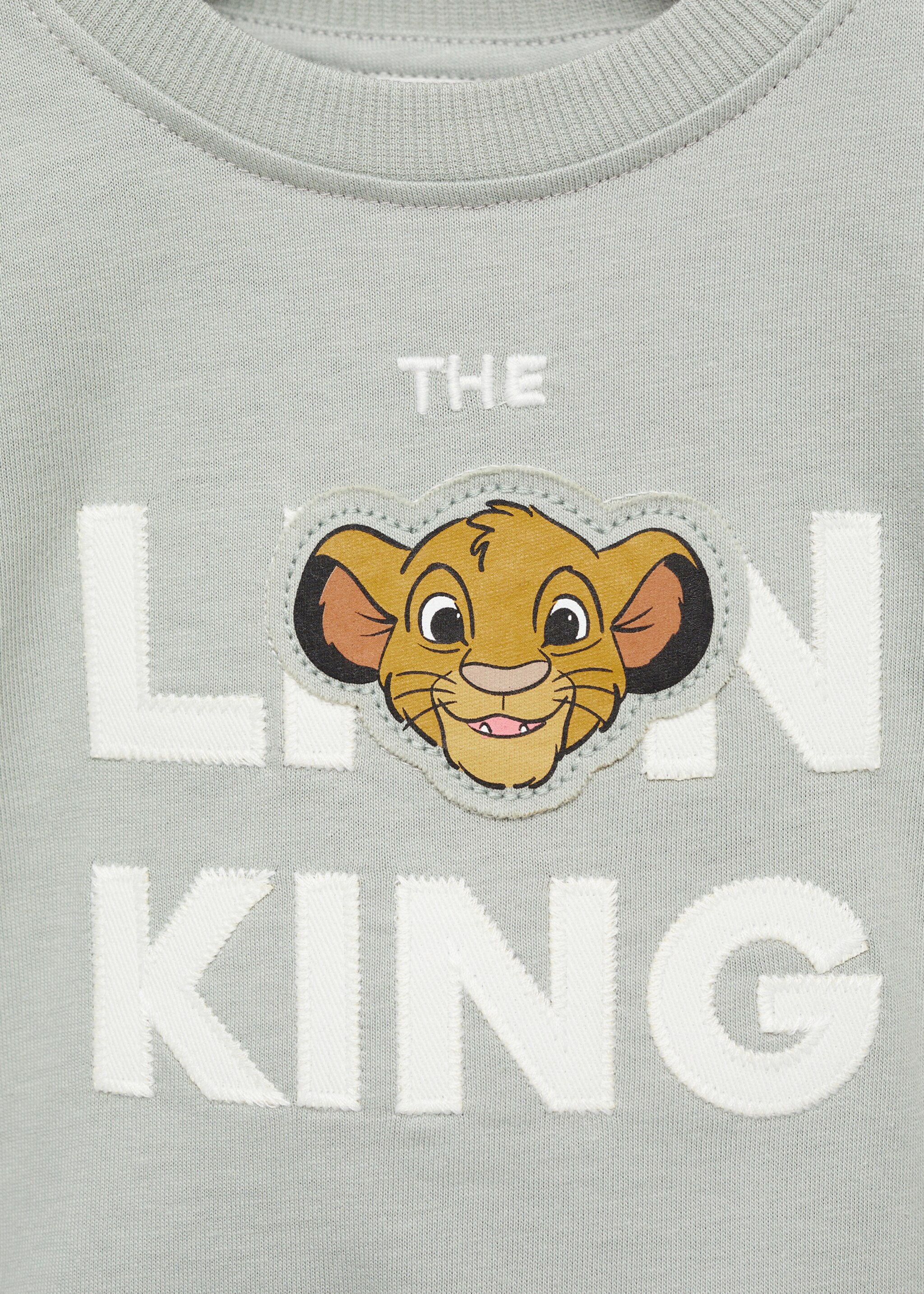 The Lion King t-shirt - Details of the article 8, Pastel Green. Ref: 87000644-00.