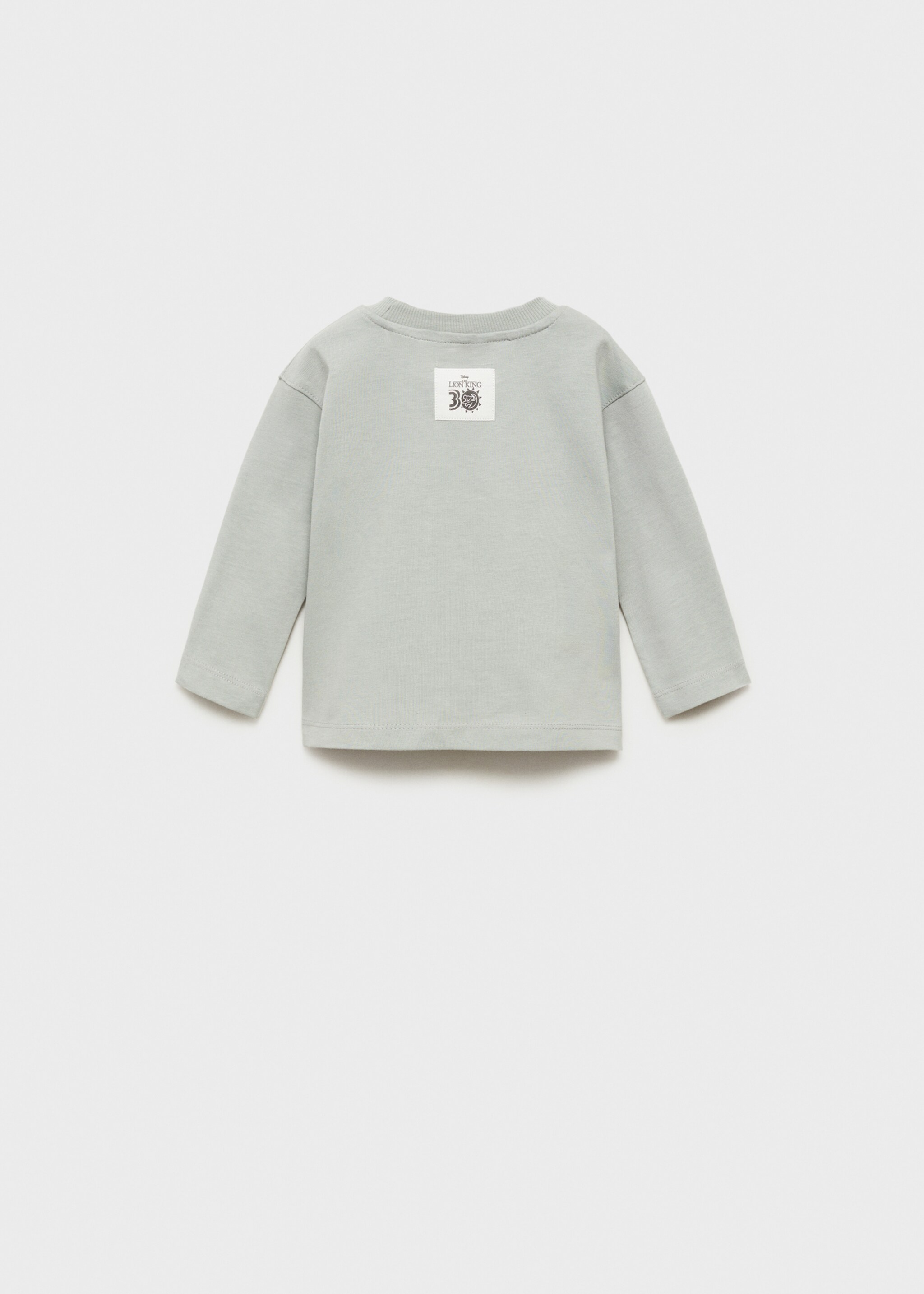 The Lion King t-shirt - Reverse of the article, Pastel Green. Ref: 87000644-00.