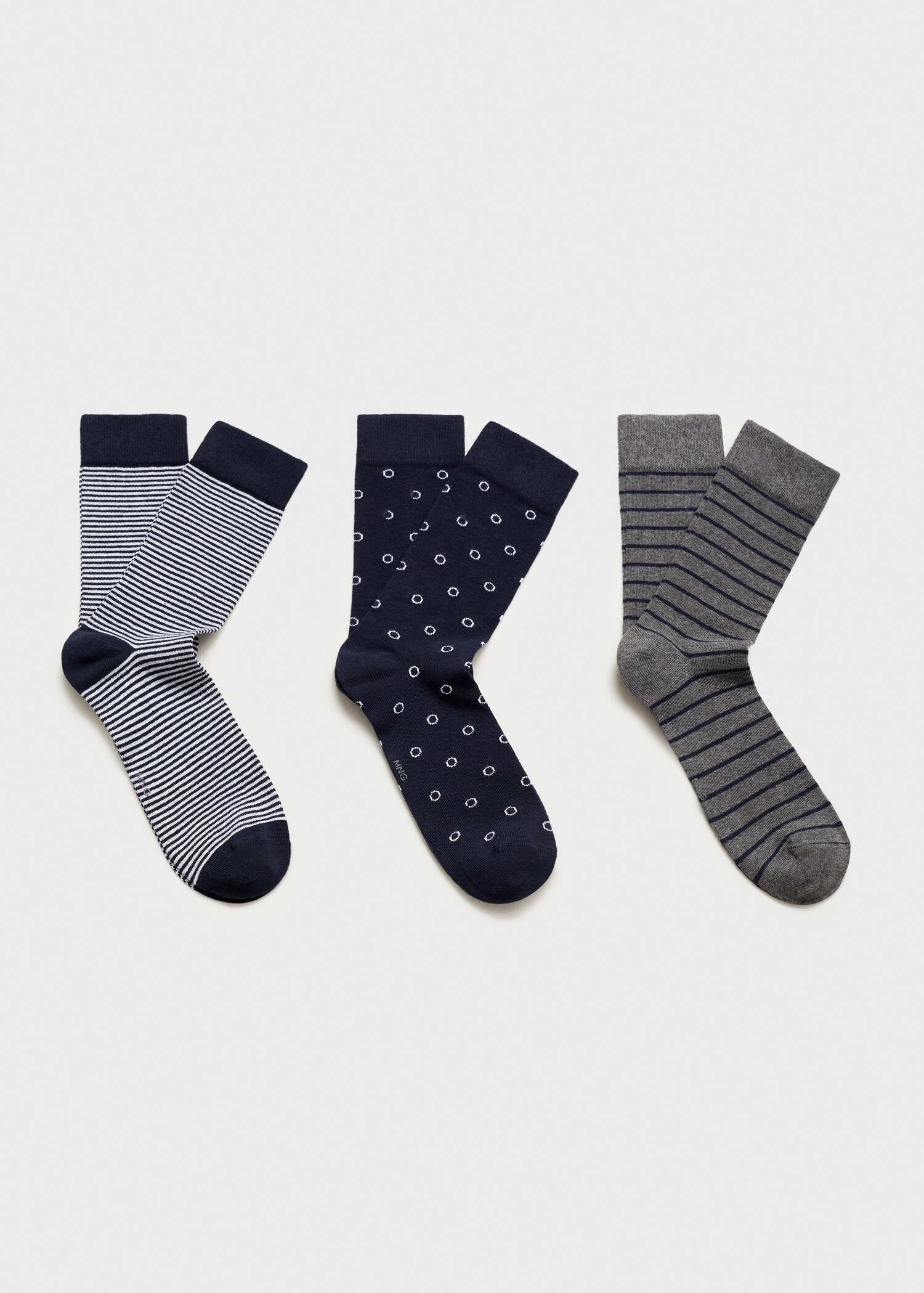 3 pack mixed socks - Article without model