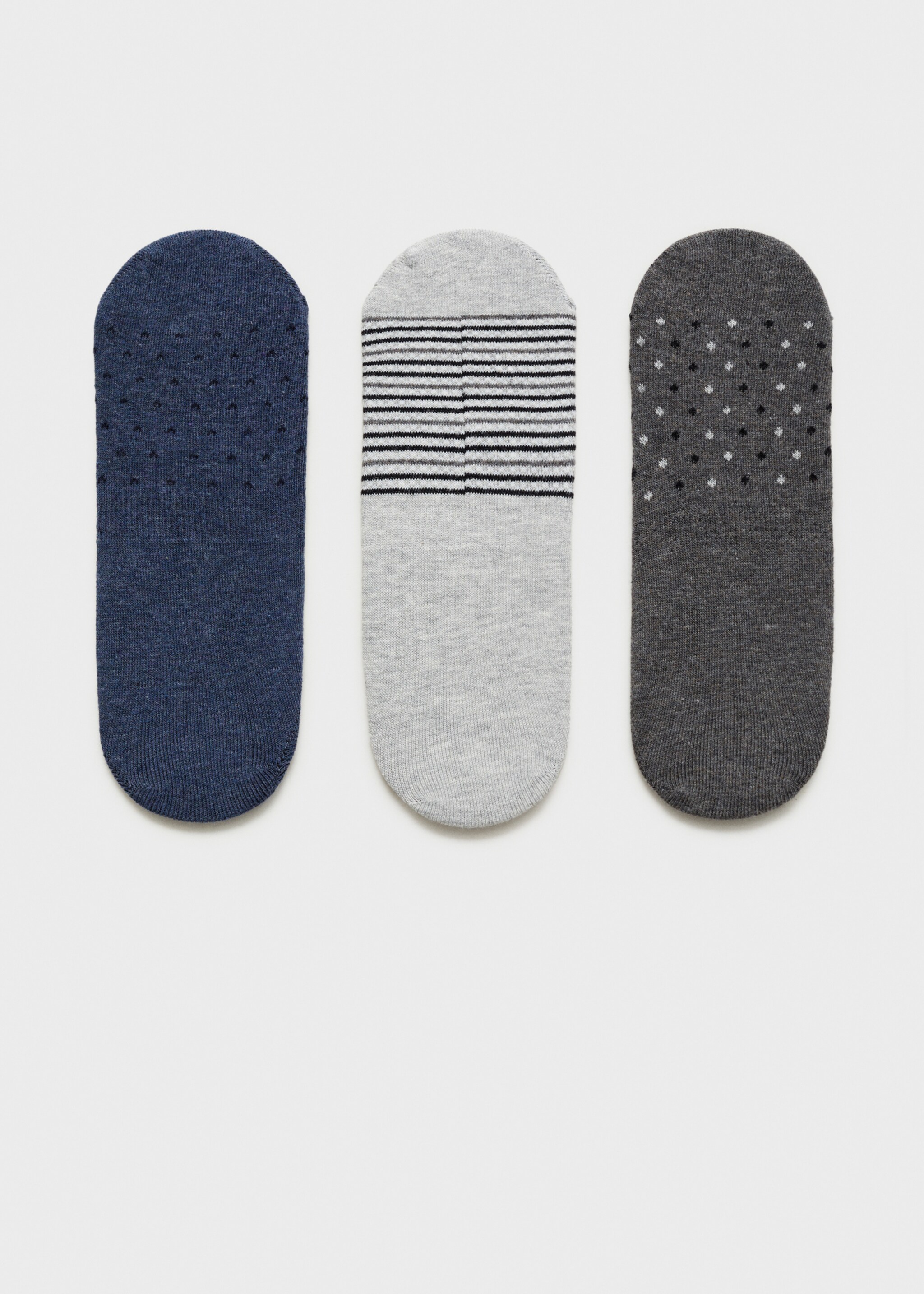3 pack mixed socks - Article without model, Grey. Ref: 87000662-00.