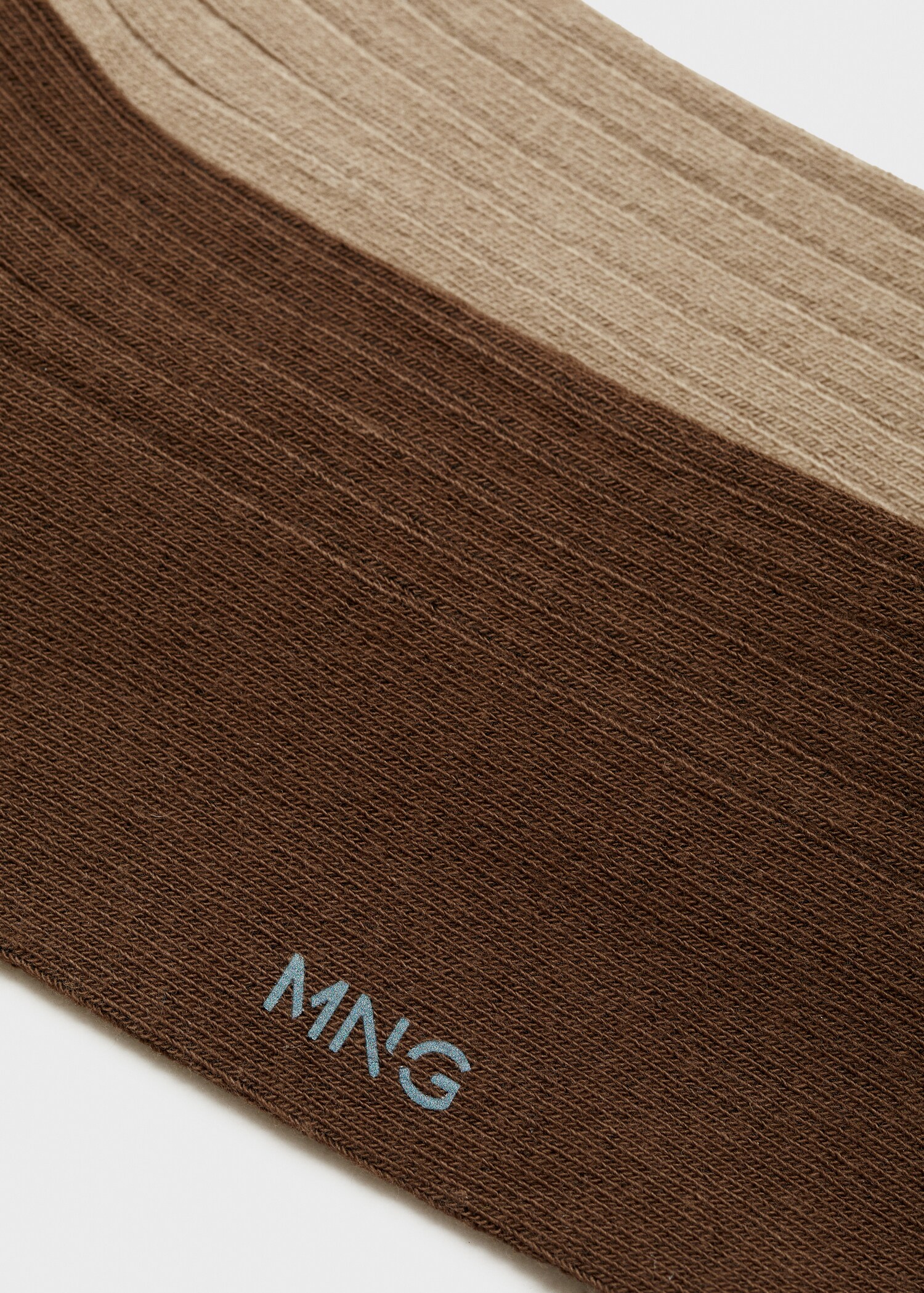 Pack of 2 ribbed cotton socks - Details of the article 0