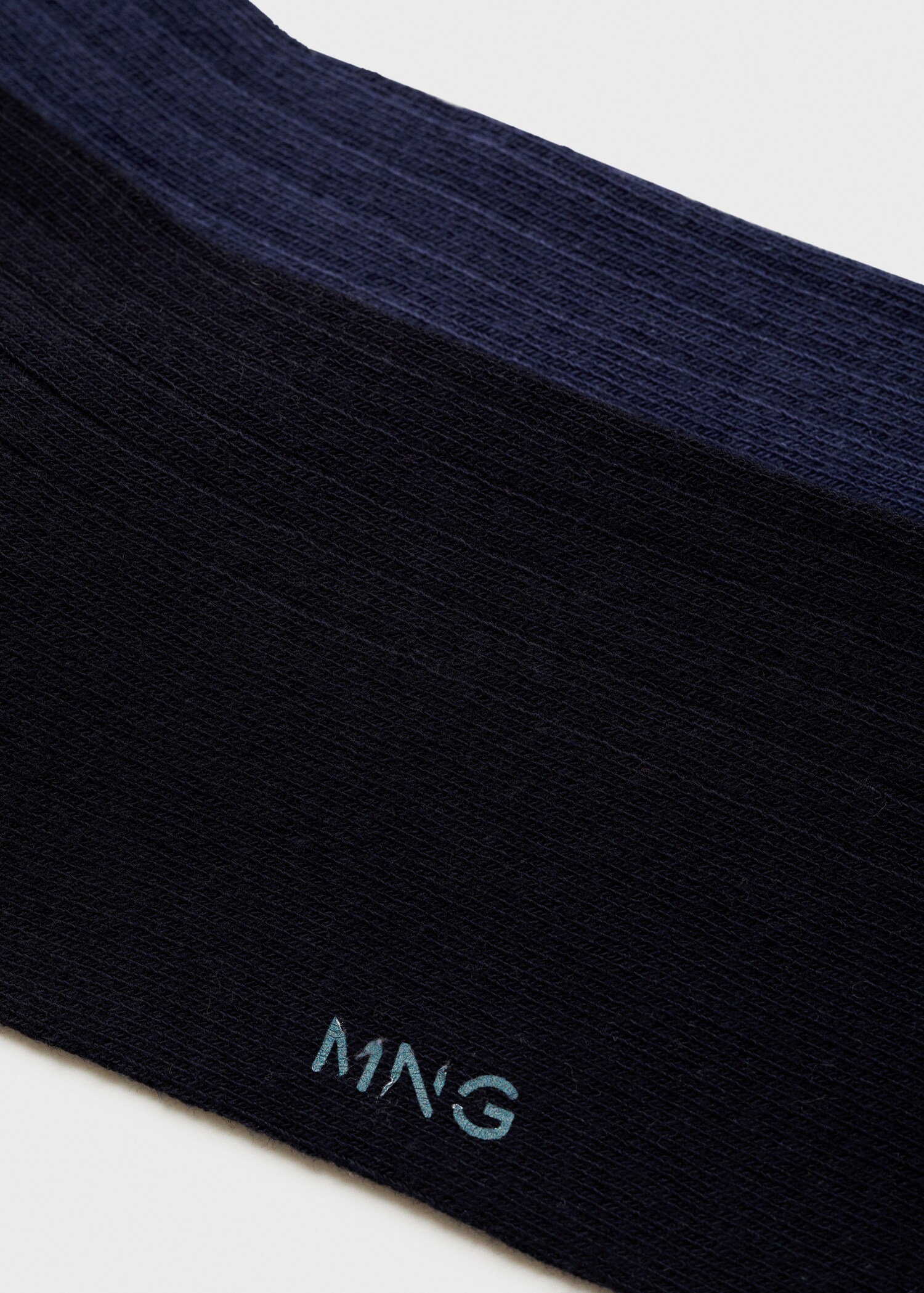 Pack of 2 ribbed cotton socks - Details of the article 0