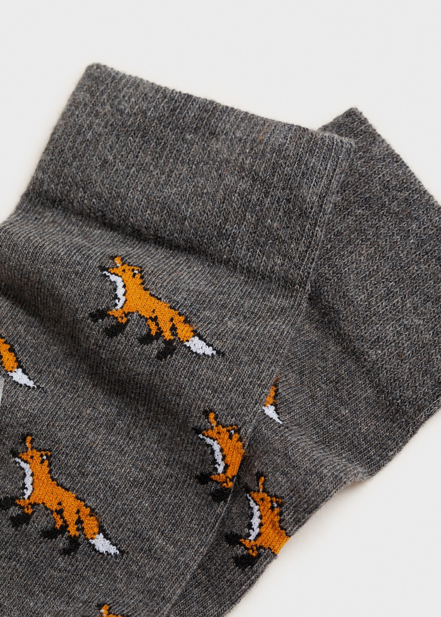 Animal print cotton socks - Details of the article 0