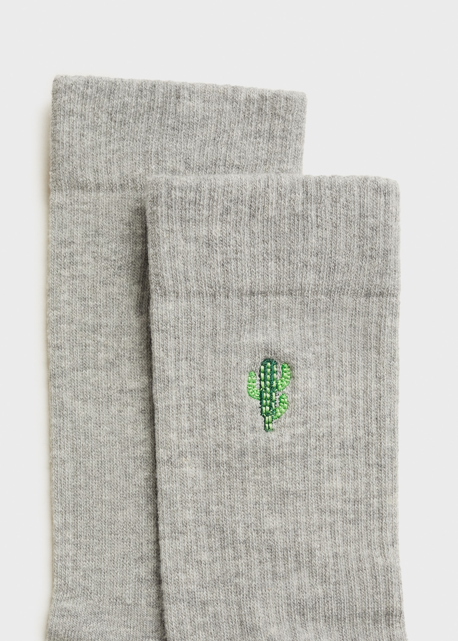 Embroidered cotton socks - Details of the article 8